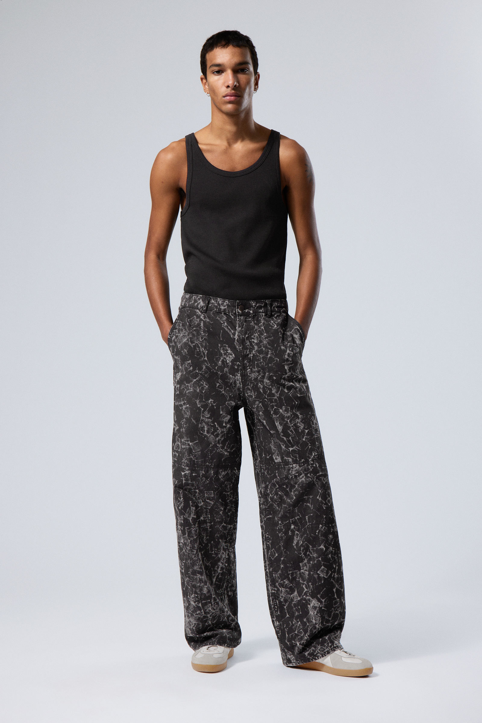 #272628 - Micha Loose Workwear Trousers - 1