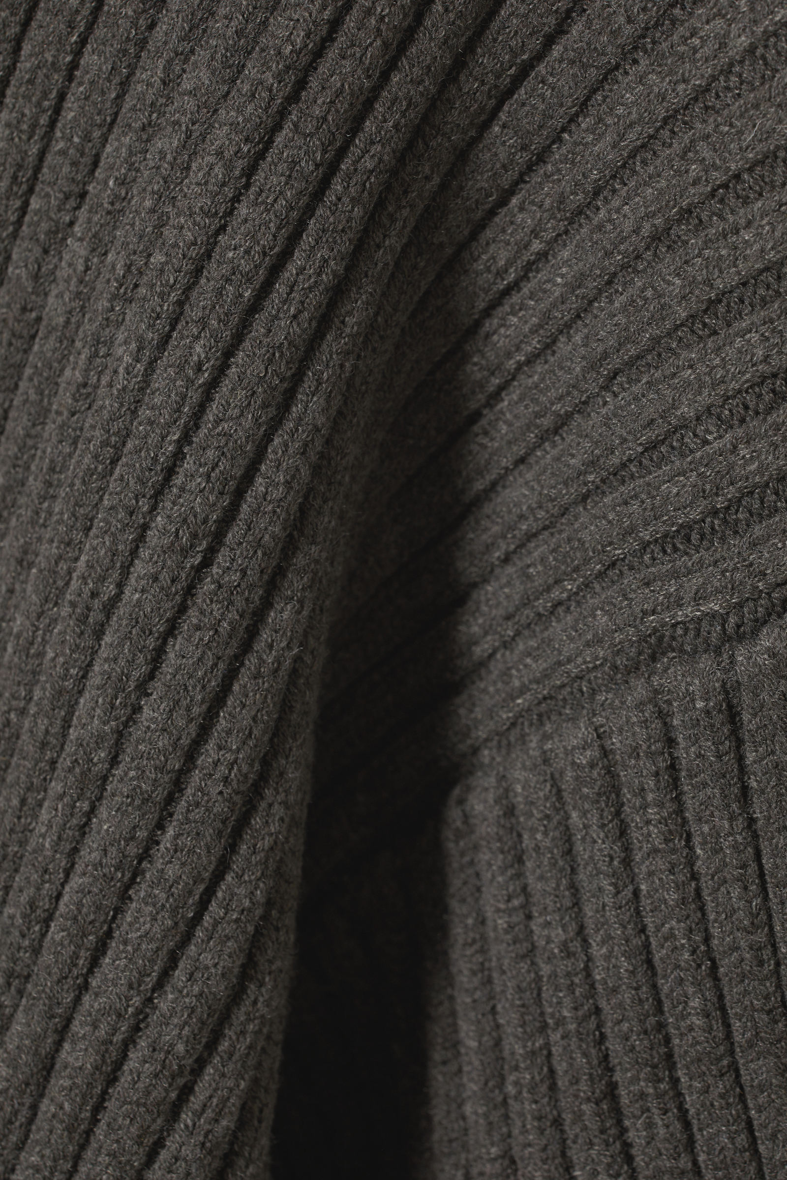 #46433F - Dion Sculptural Sweater - 2
