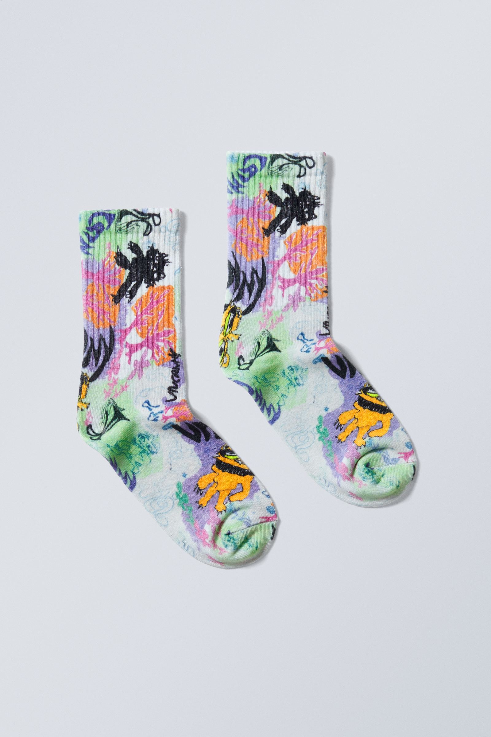 Multi - Sport Printed Socks