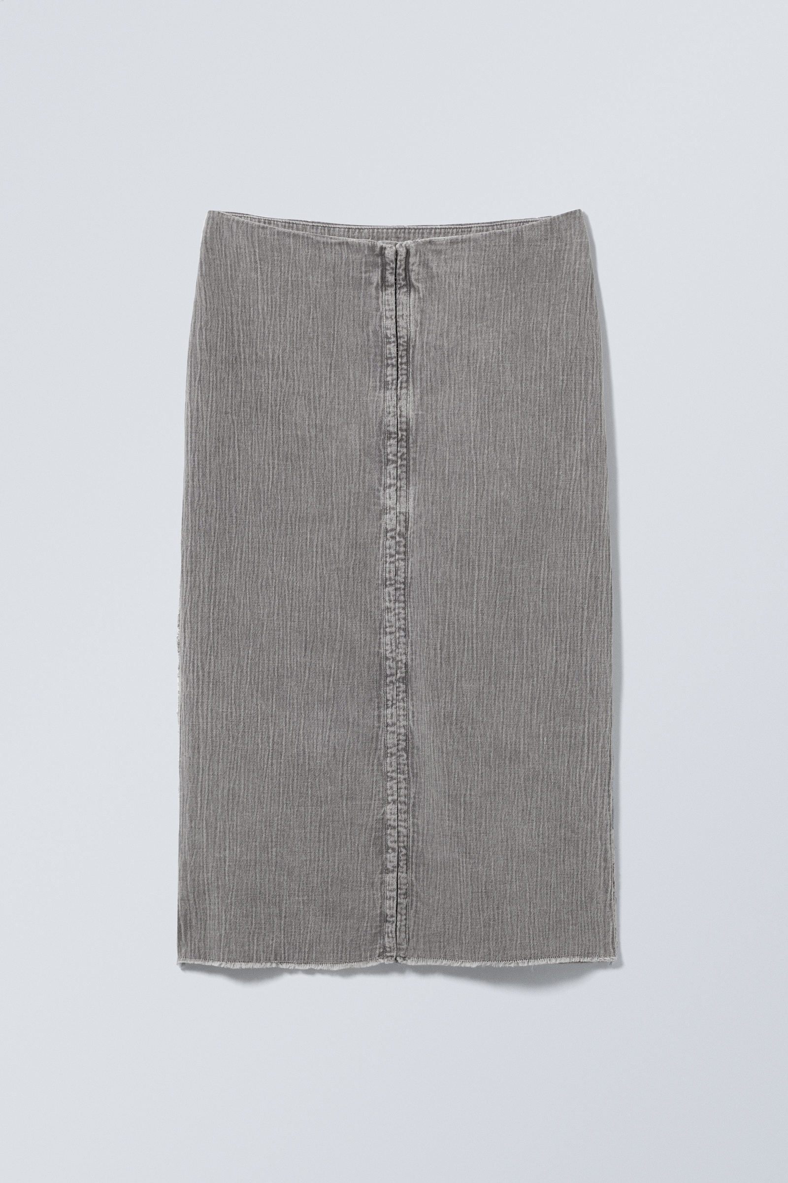 Slim Midi-length Pencil Skirt