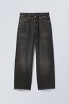 Deep Night - Black - Astro Loose Baggy Leg Jeans - 5