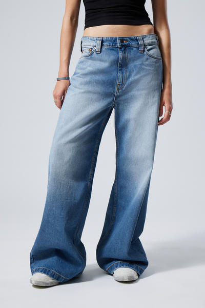 duchess low loose baggy jeans - Bingo Blue | Weekday GB