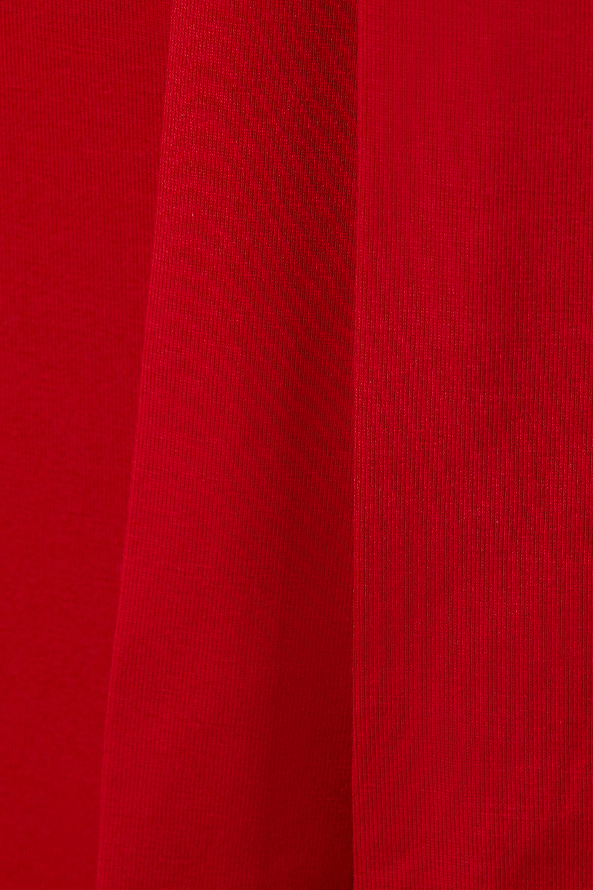 lyocell one-shoulder tie top - Red | Weekday NO