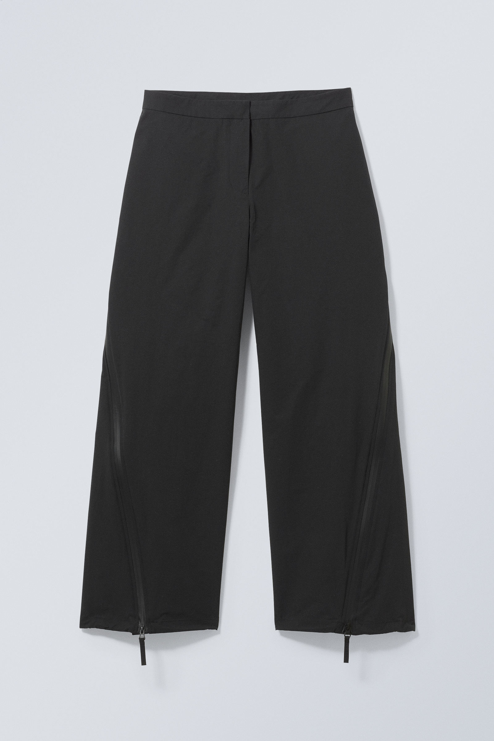 #272628 - Junko Nylon Zip Trousers - 1