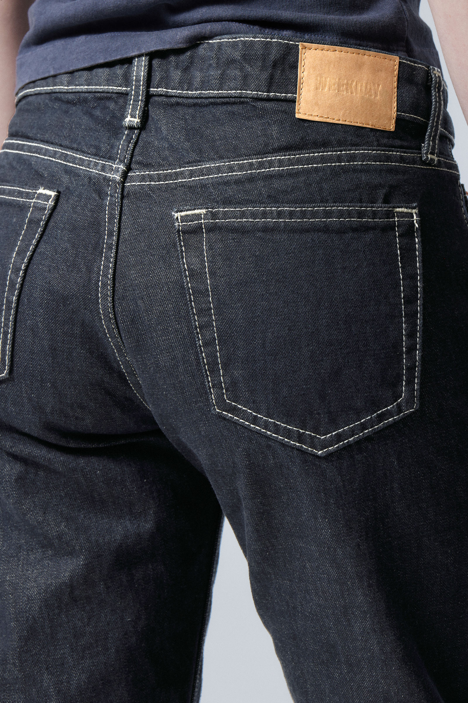 #4C5164 - Arrow Low Straight Jeans - 2