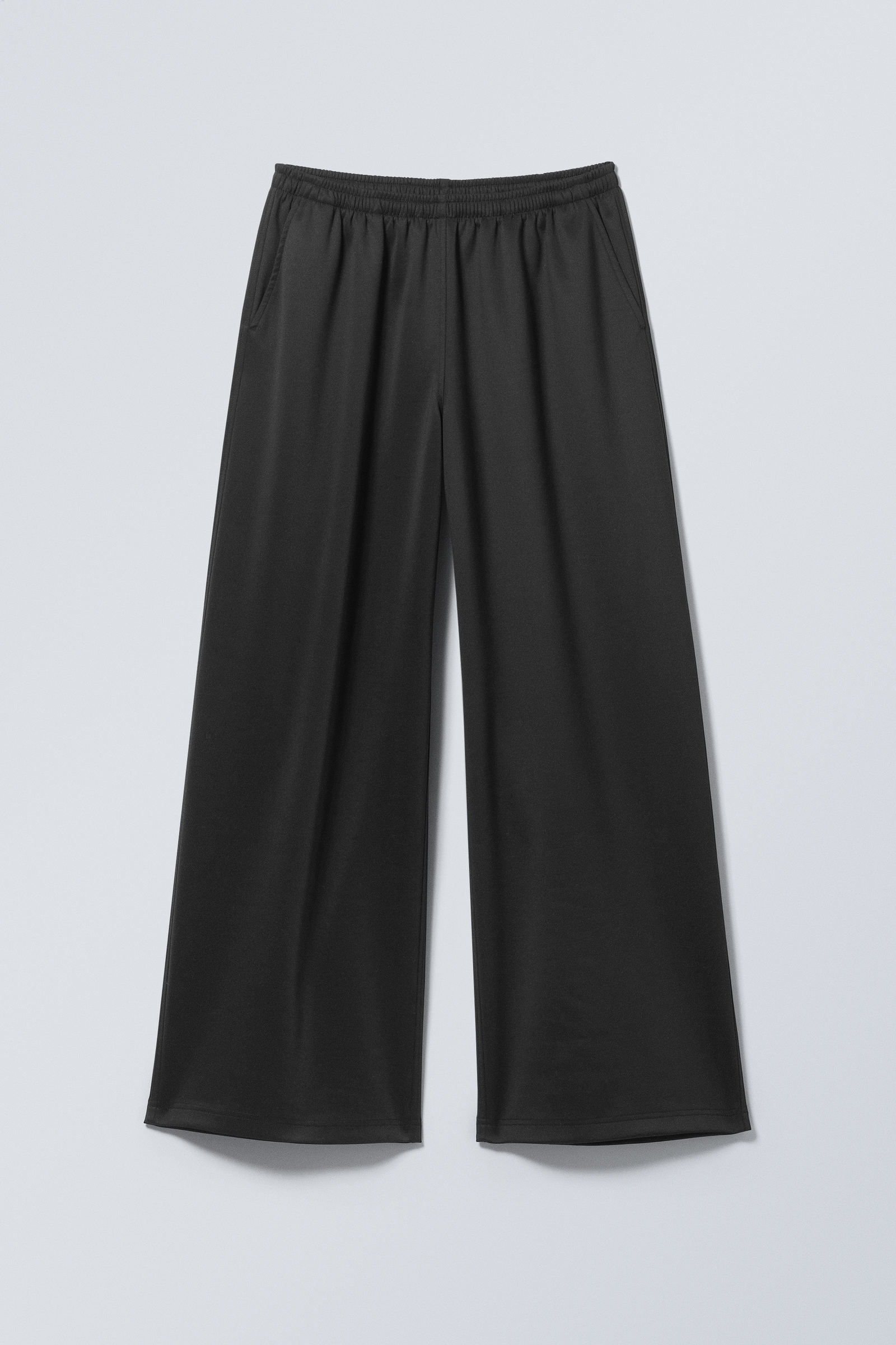 aida track trousers - Black | Weekday EU