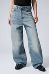 Seventeen Blue - Medium Blue - Astro Loose Baggy Leg Jeans - 3