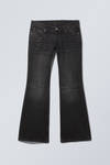 Black - Nova Low Slim Bootcut Jeans - 1