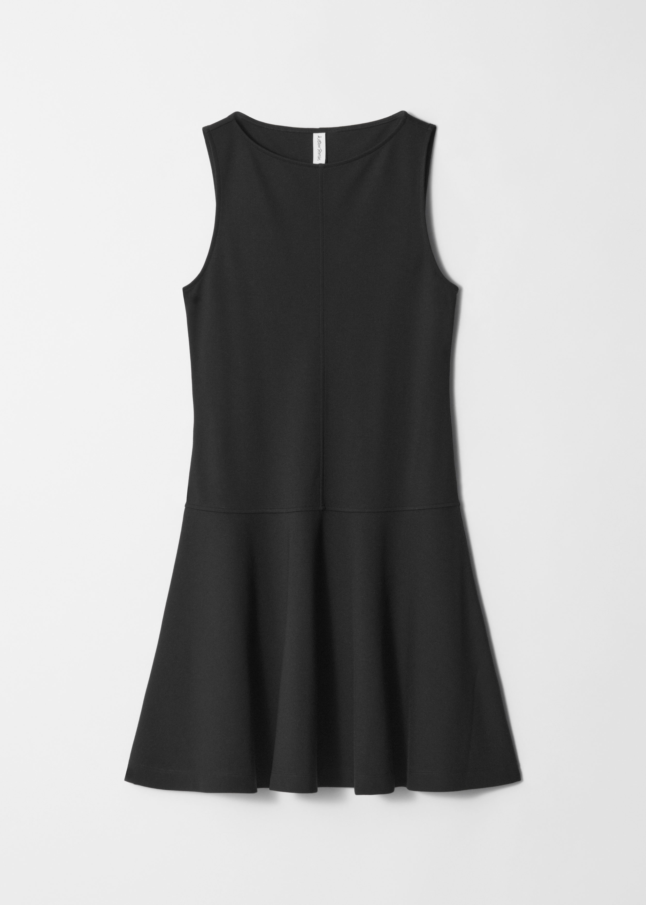 Sleeveless A-Line Mini Dress - Black - & Other Stories US Sleeveless A-Line Mini Dress - Black - & Other Stories US