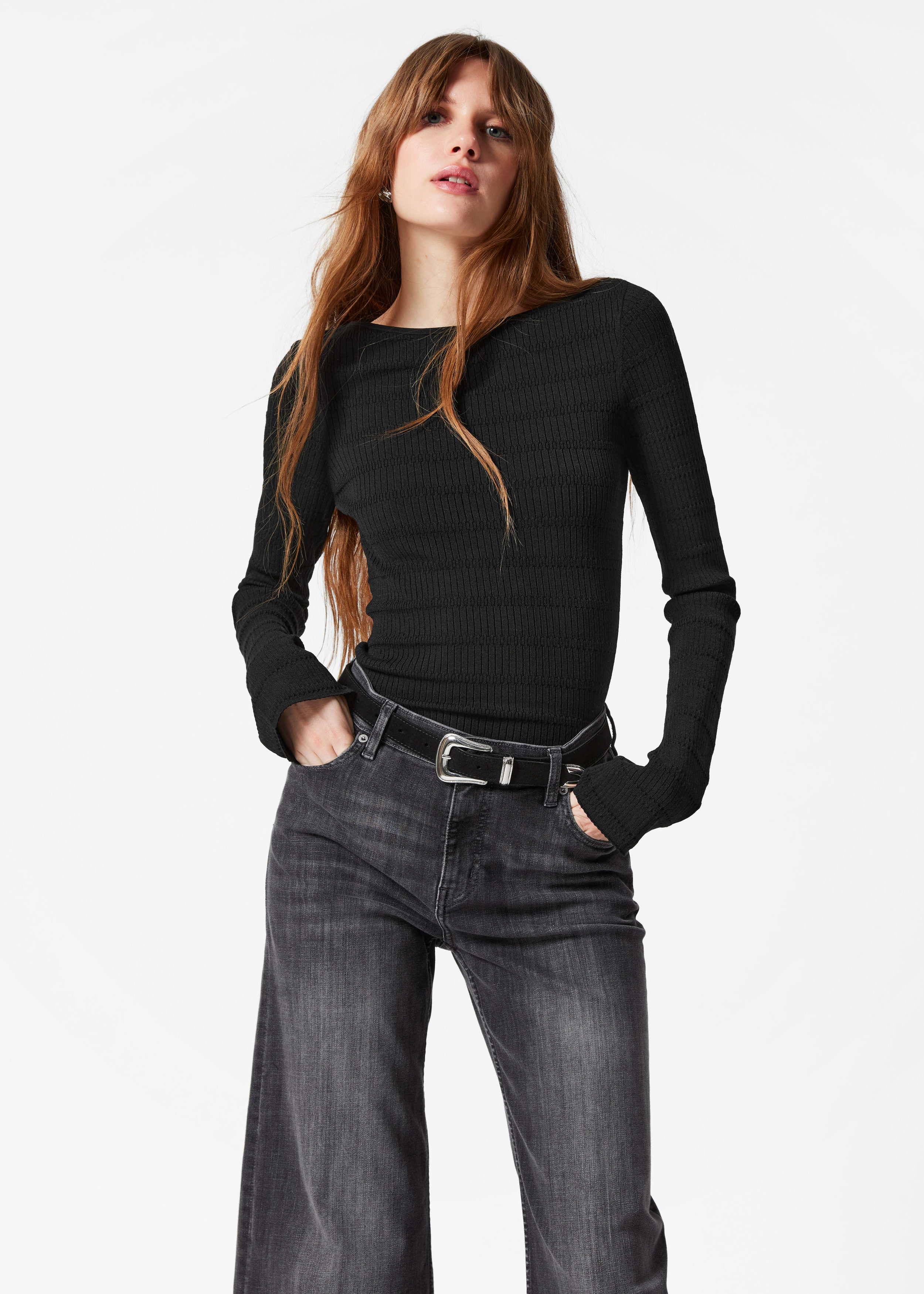 Boat neck top | FÖZZ