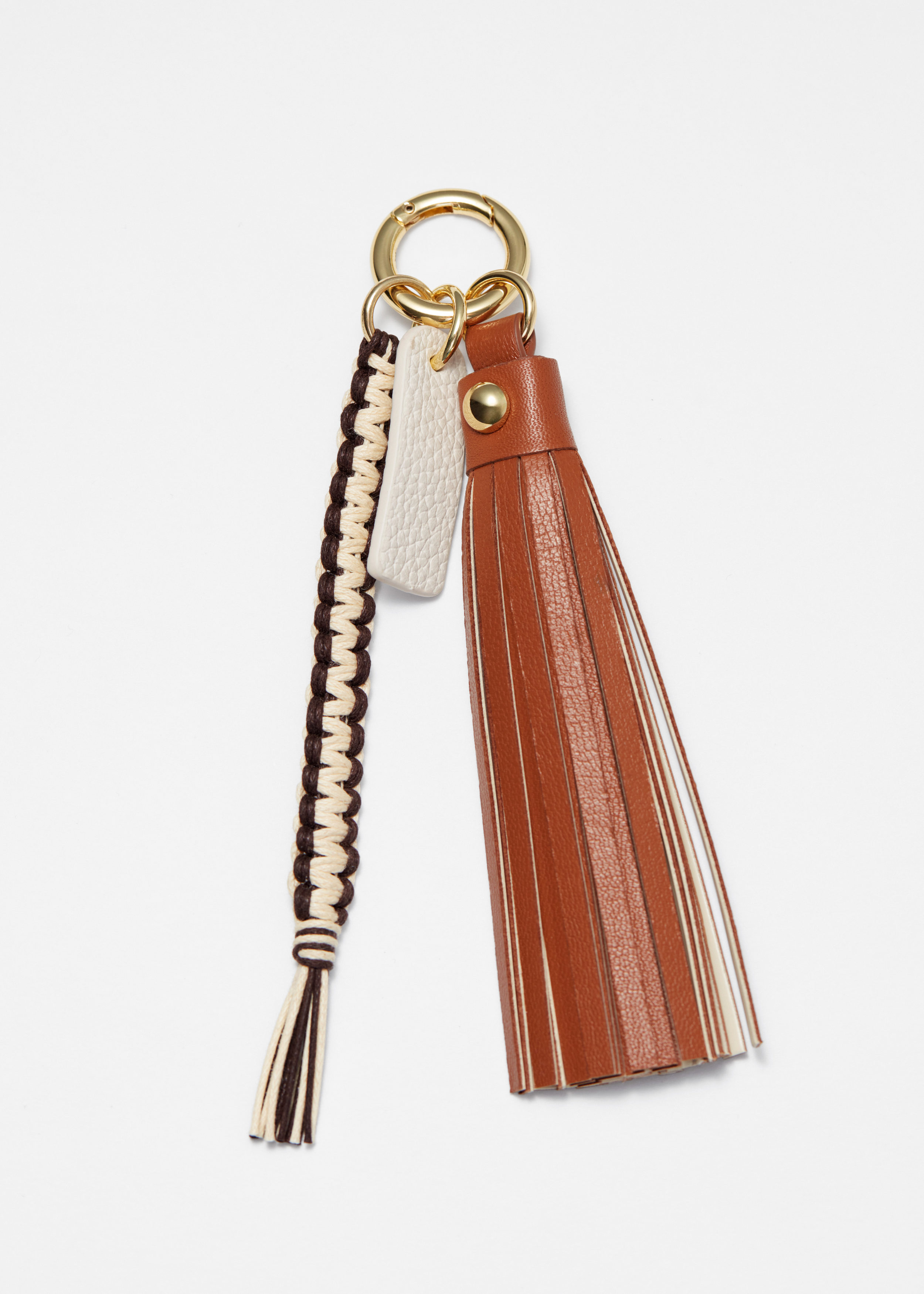 Porte-monnaie New Dubai moyen beige et marron