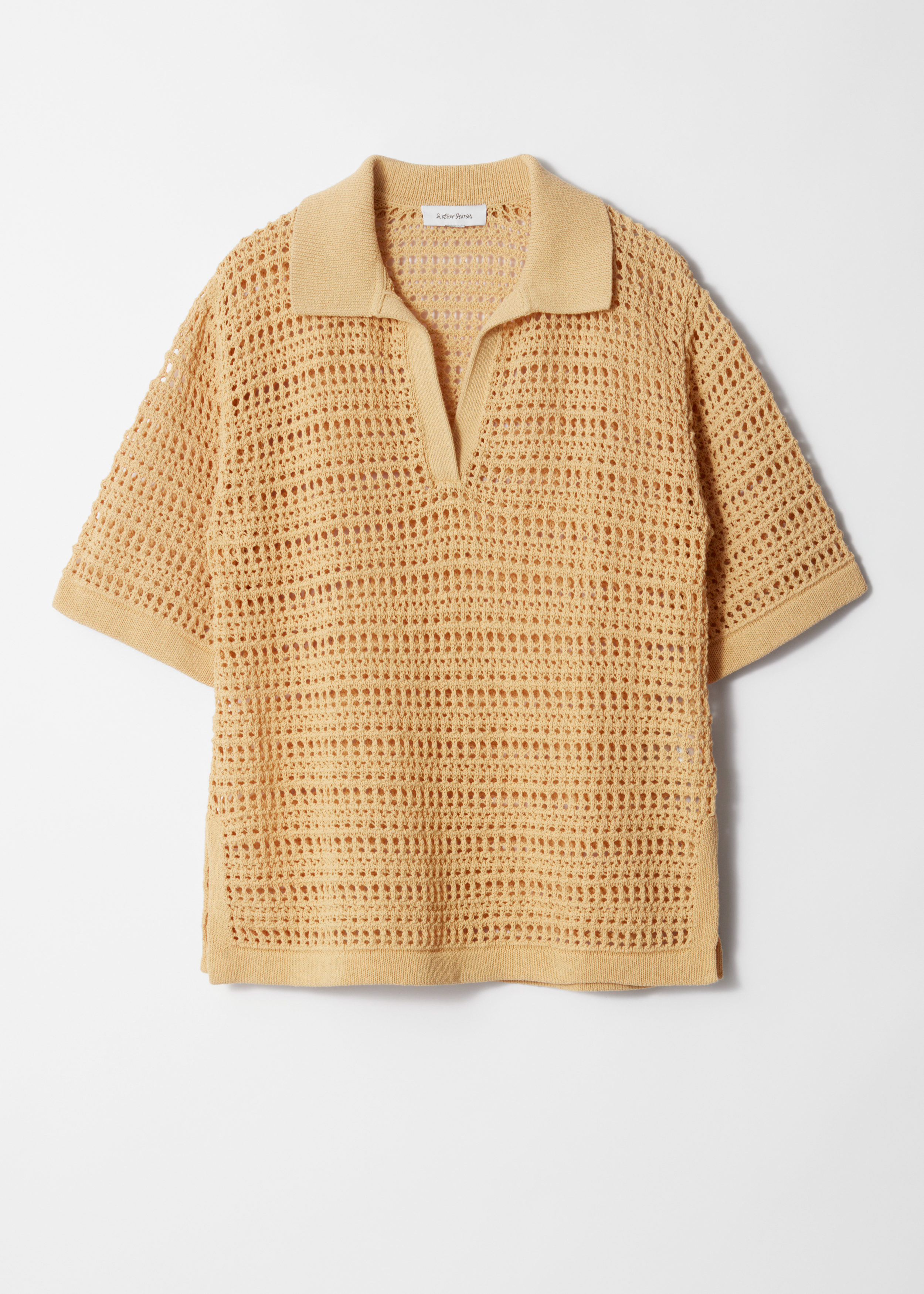 p(R)ojectR® Knit Polo Shirt Zip Knit Polo Rust Brown