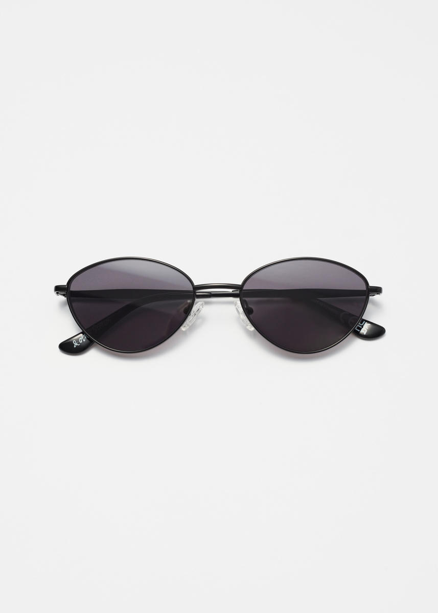 & Other Stories Oval-frame Metal Sunglasses