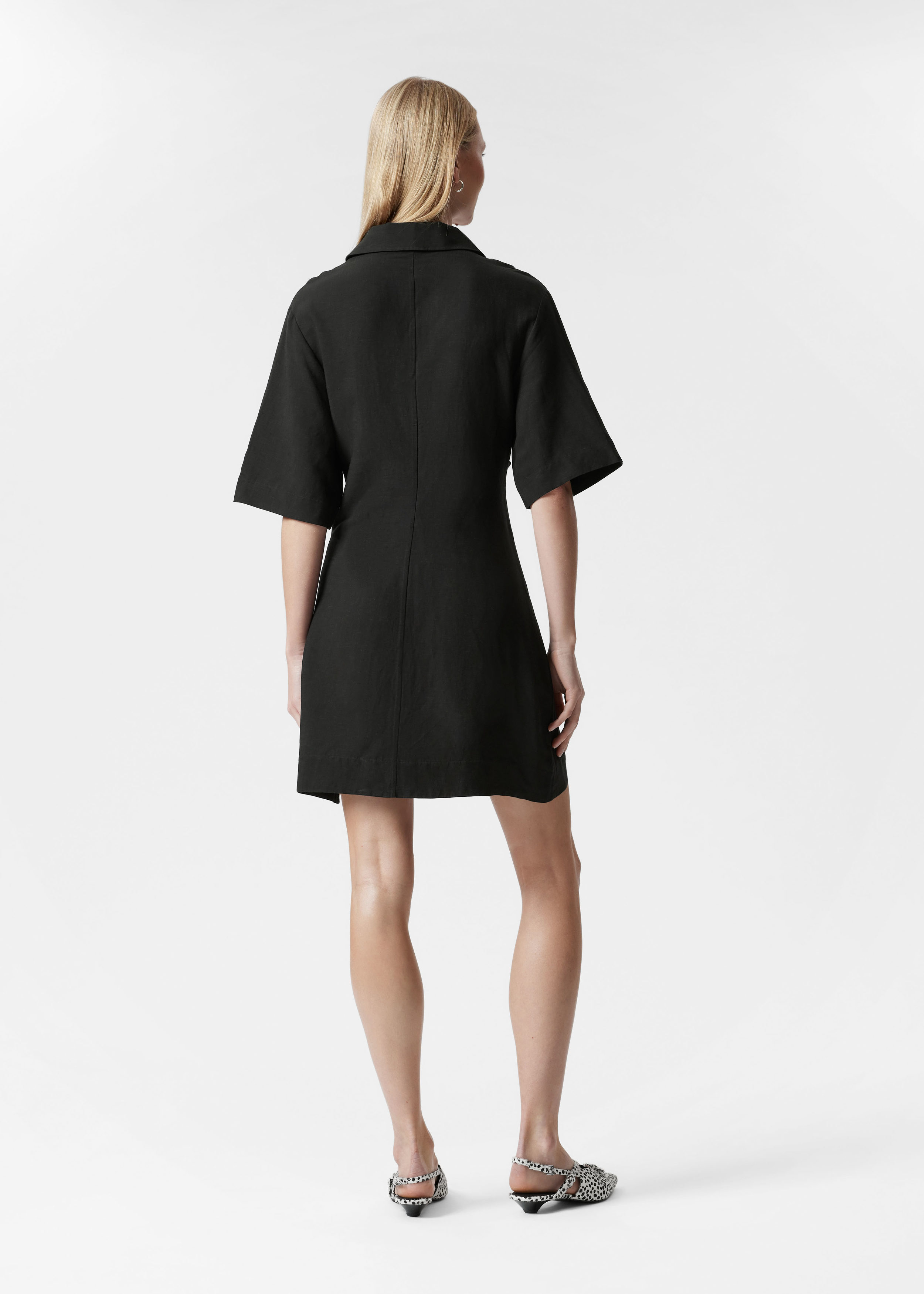 Shirt Mini Dress - Black - Mini dresses - & Other Stories AD