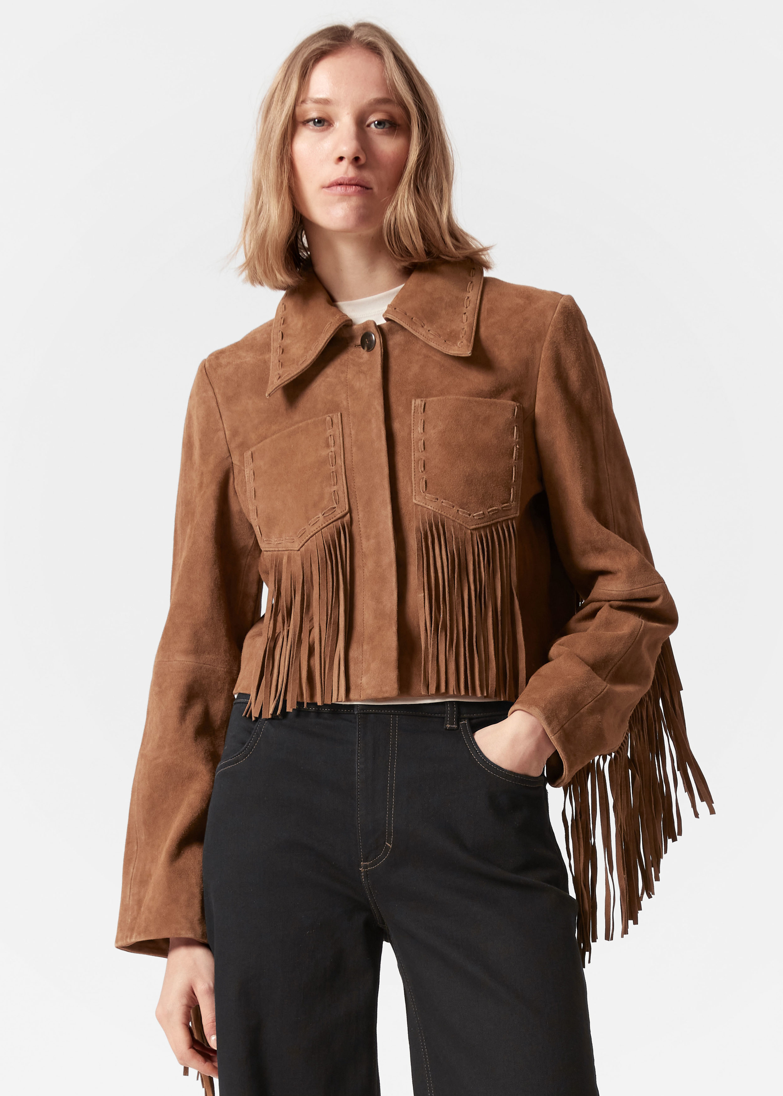 ジャケット・アウター Fringe suede jacket Fringe Suede Jacket | Stetson