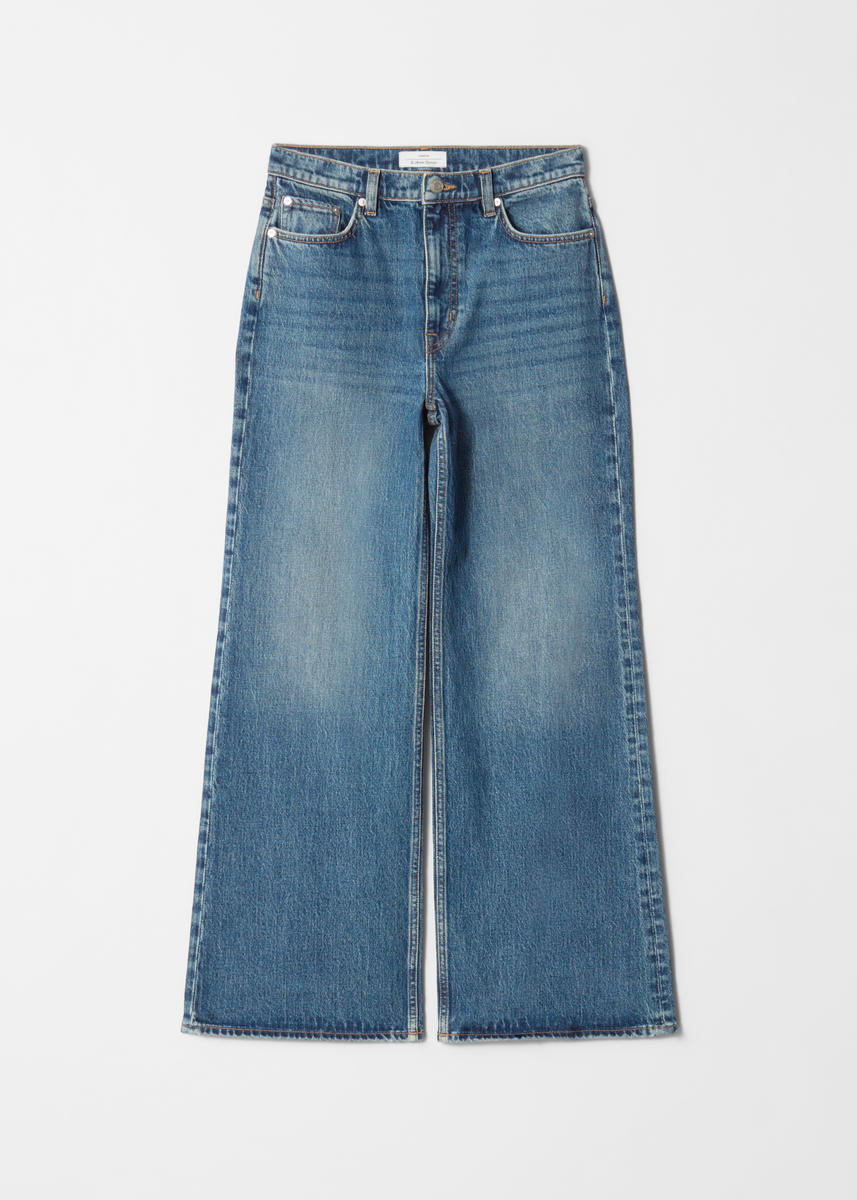 & Other Stories Wide-leg Jeans In Blue