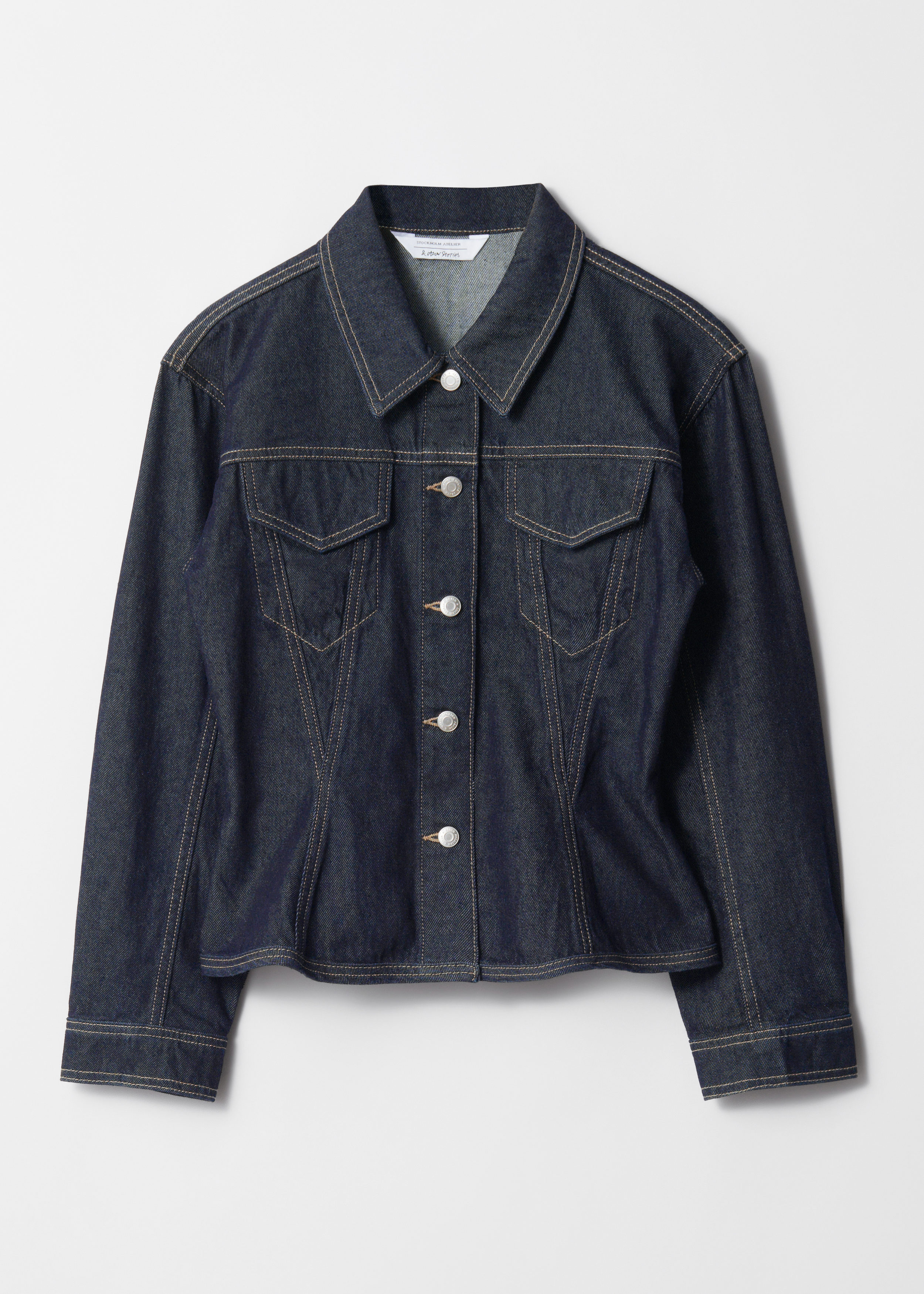& other stories デニムジャケット Tailored Denim Jacket - Blue - Jackets - & Other Stories US