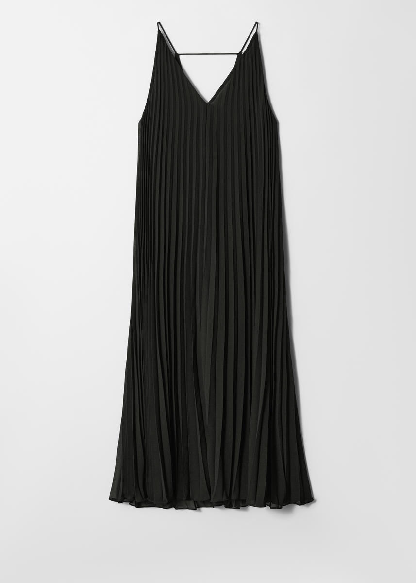 & Other Stories Pleated Maxi Dress