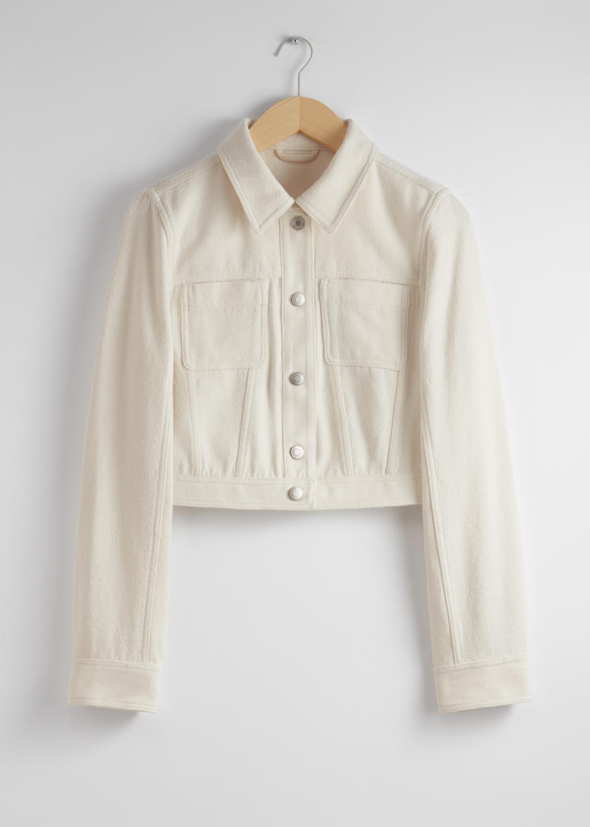 & Other Stories Slim Patch-pocket Jacket