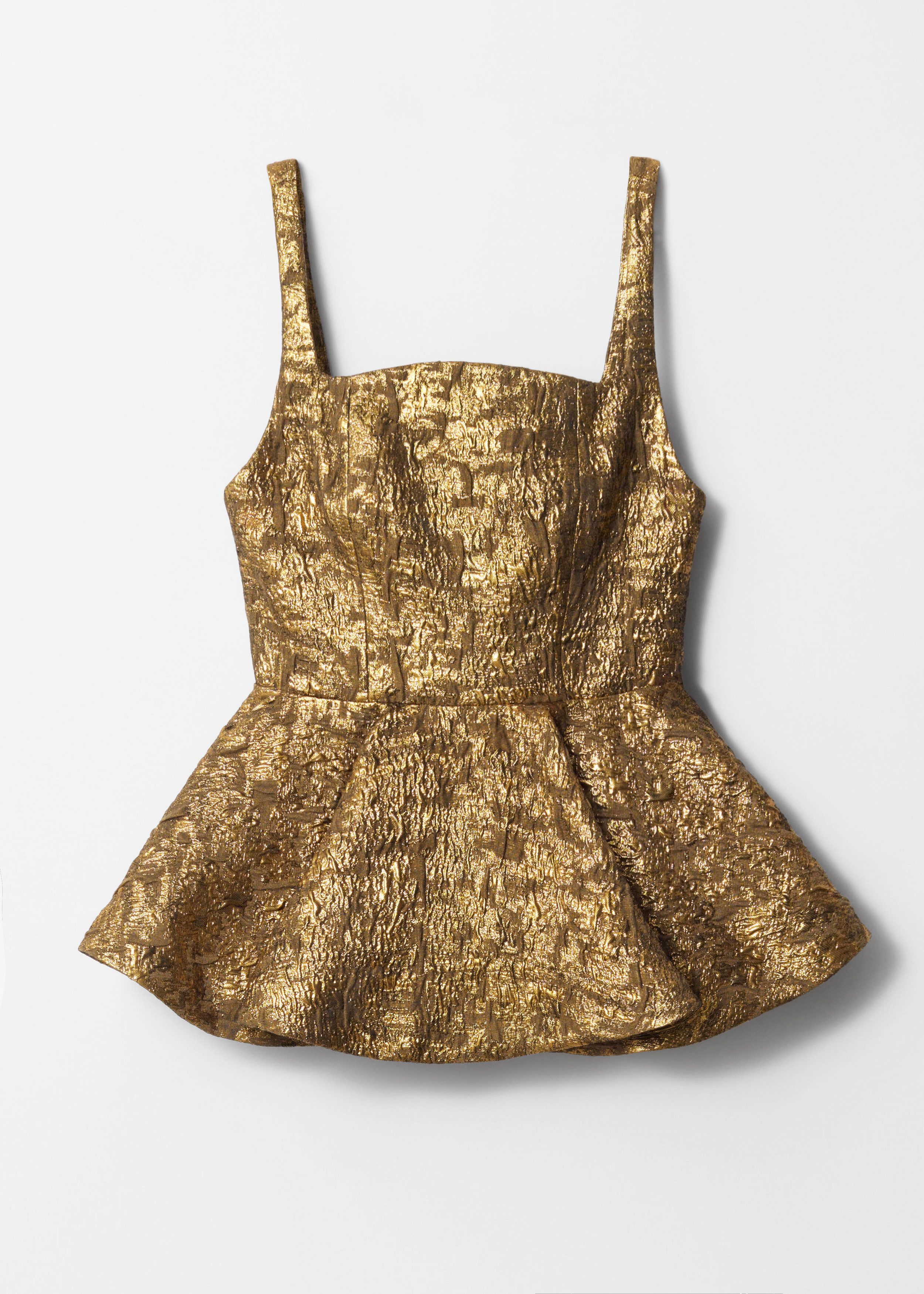 sequin basque top