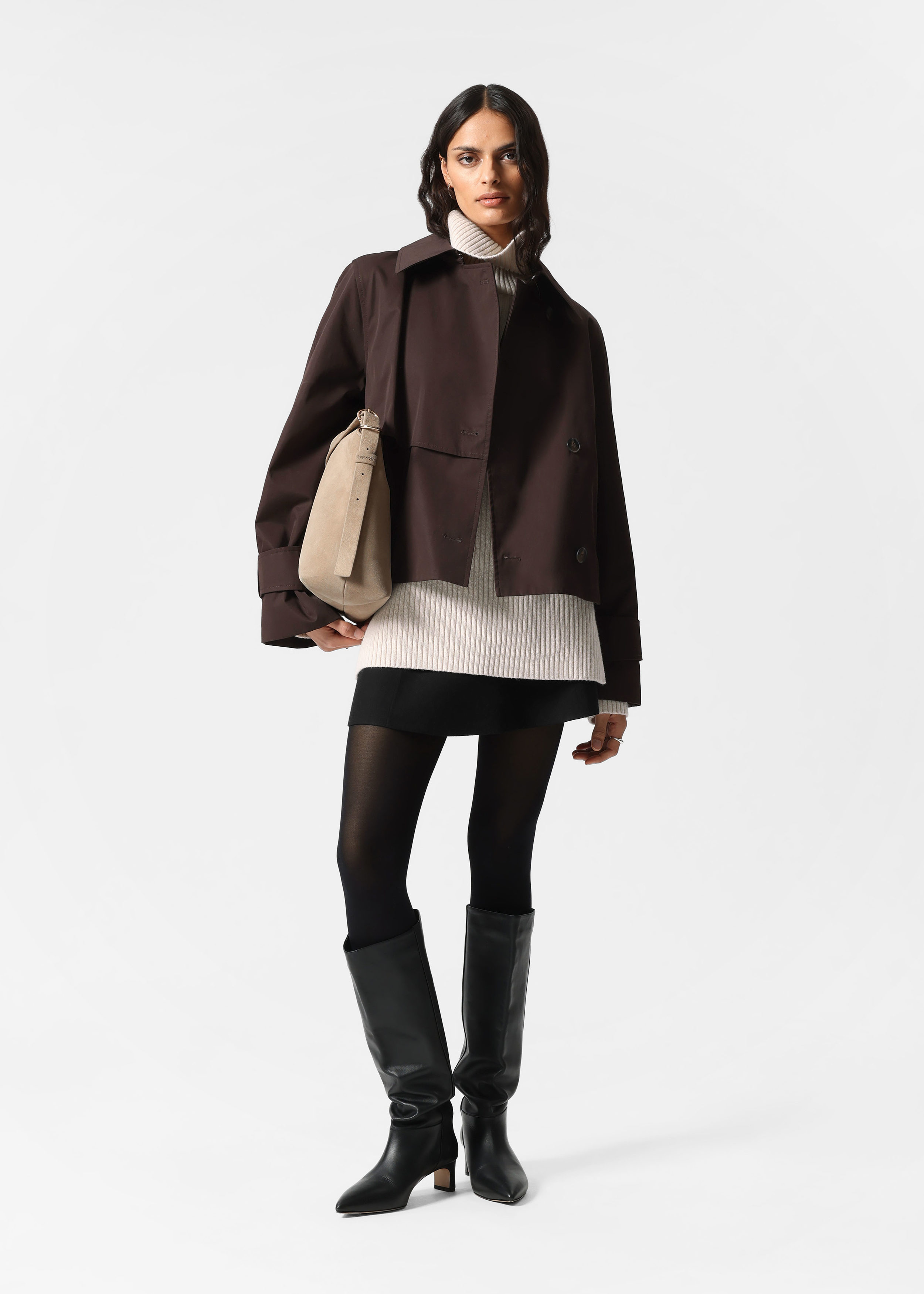 Collared Wool Jacket - Grey - Jackets - & Other Stories AD