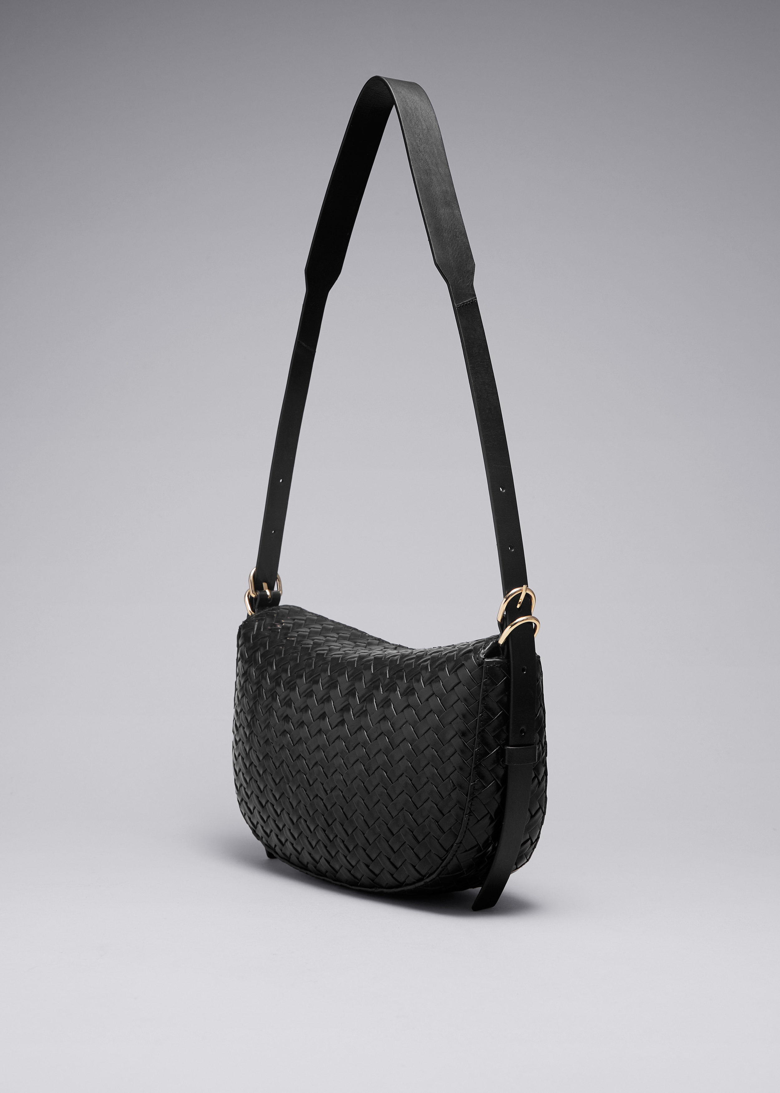 CAYL Wrap Shoulder Bag - Black | King's Cross