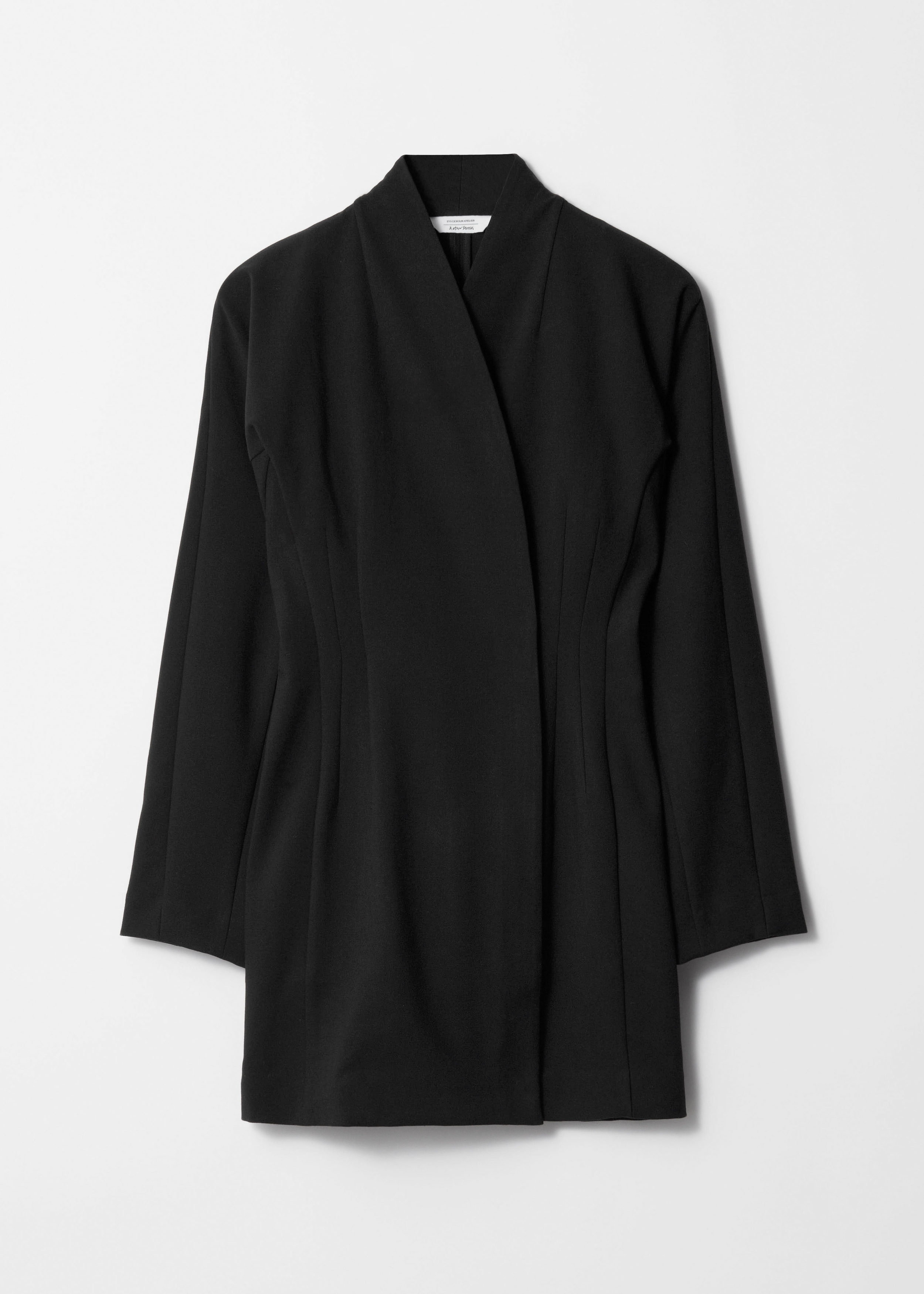 Waisted Blazer Dress Black Other Stories DE