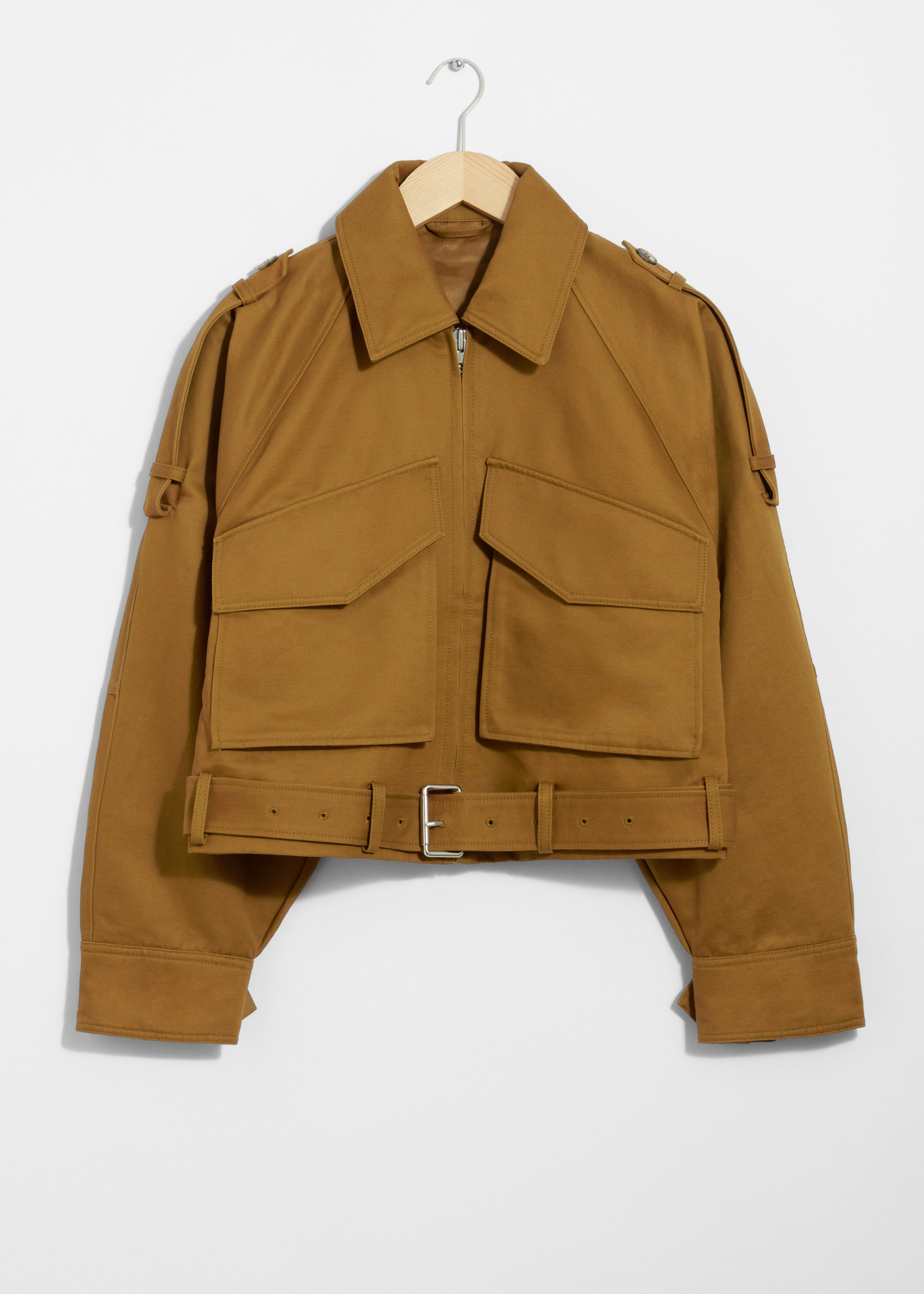 [RECTO] / ☆ 25SS PATCH POCKETS DETAIL BELTED JACKET & Other Stories Belted Patch-Pocket Jacket | Wardrobe Icons