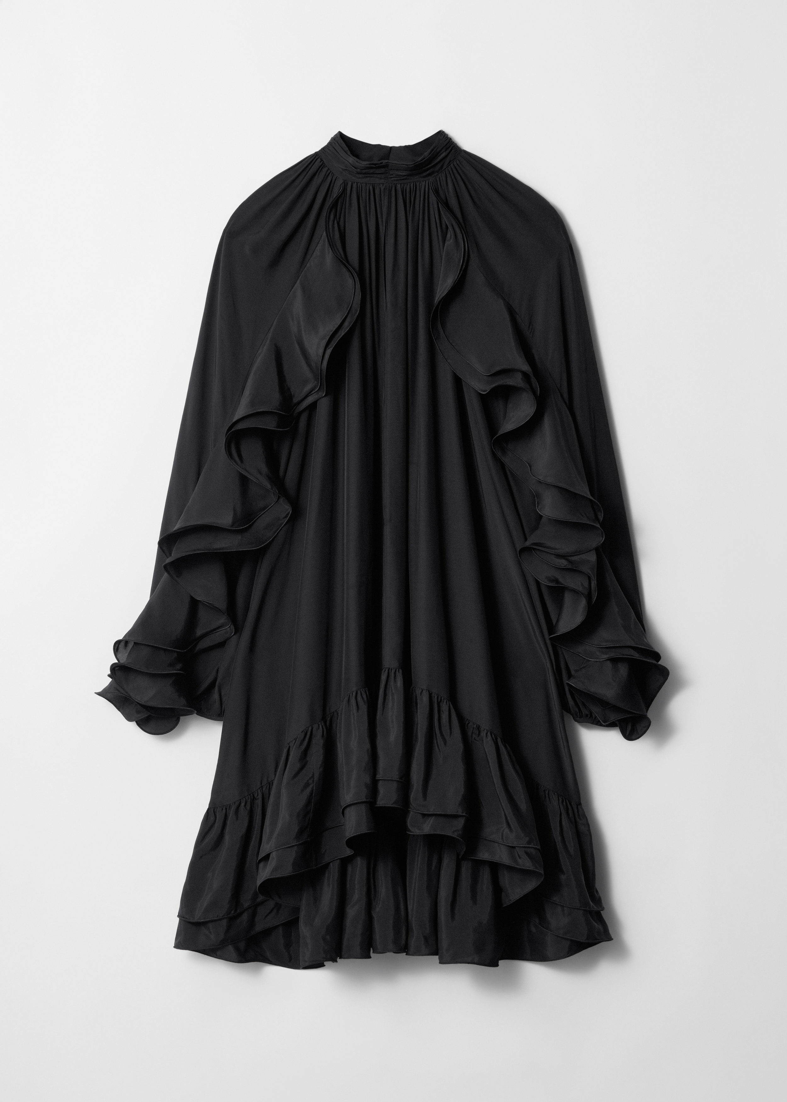 Other Stories Ruffled Mini Dress King's Cross