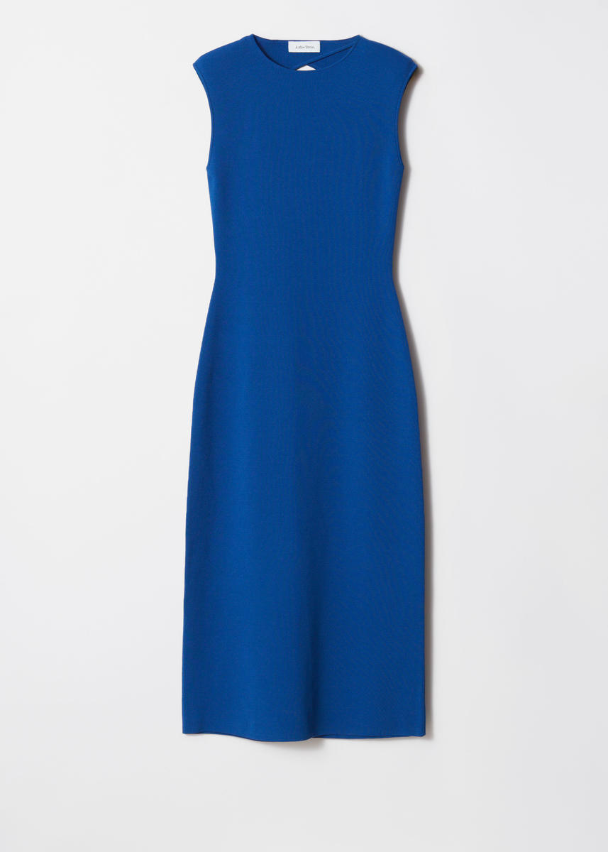 Shop & Other Stories Open-back Midi Dress In Blue