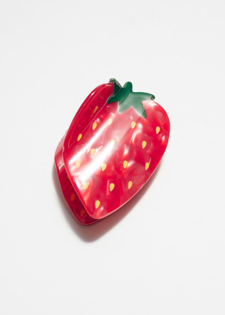 & Other Stories Strawberry Hair Claw
