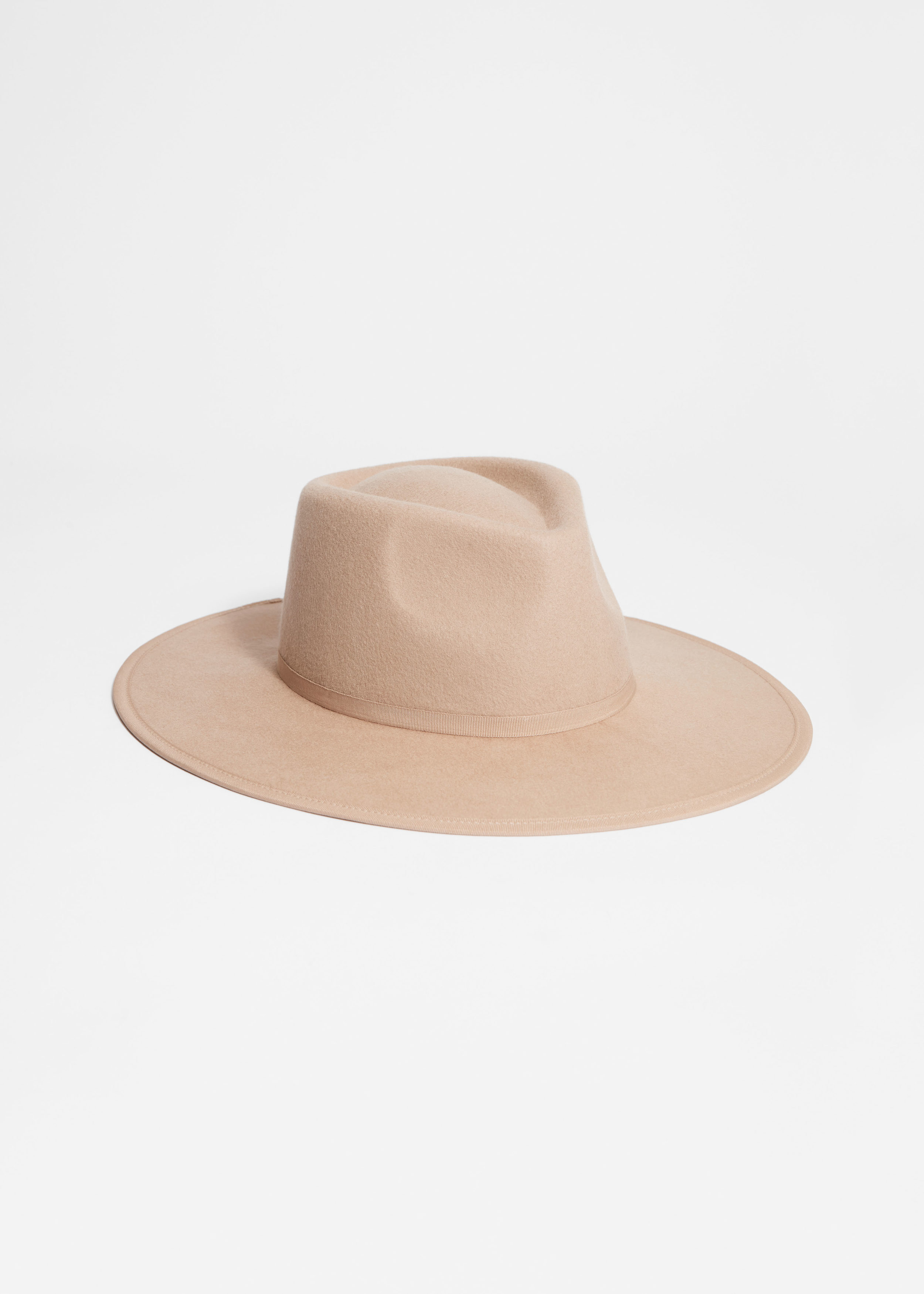 Tan felt hat on sale