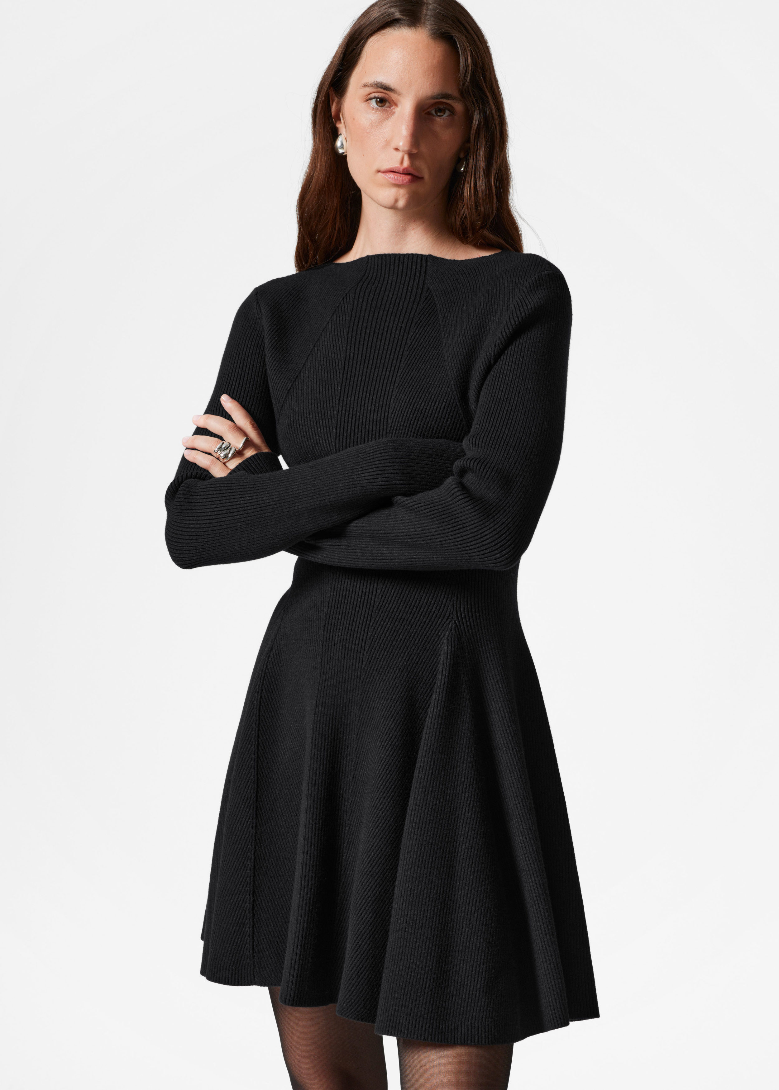 Simone Knit Mini Dress（ワンピース）｜Her lip to（ハーリップ