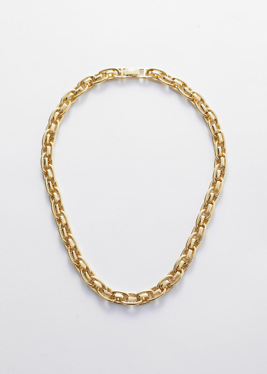 & Other Stories Cable Chain Necklace In Gold
