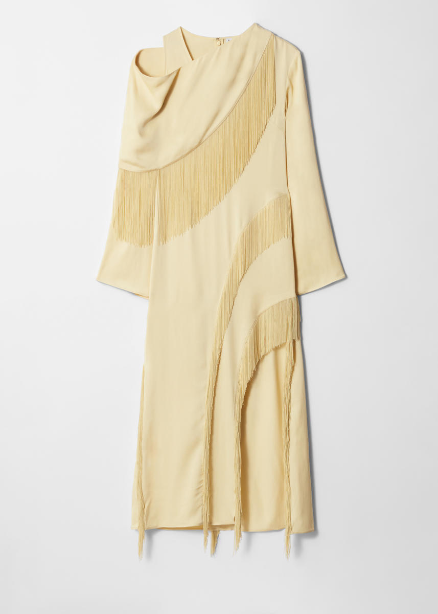 & Other Stories Fringe Maxi Dress