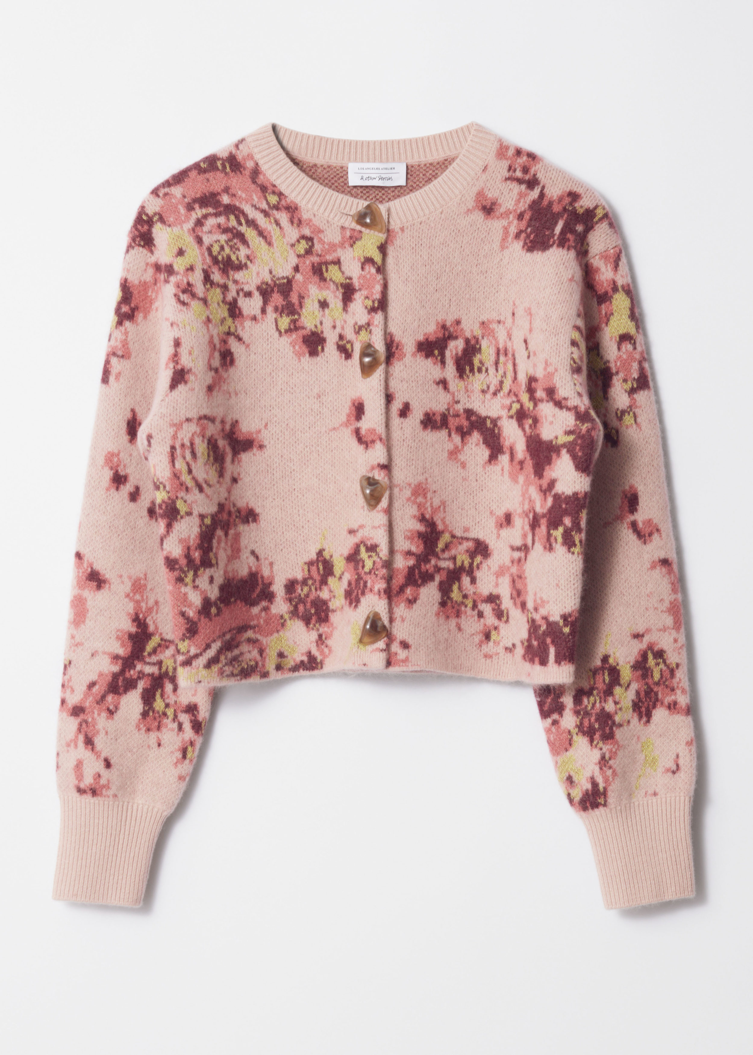 & Other Stories Floral-Jacquard Cardigan | King's Cross