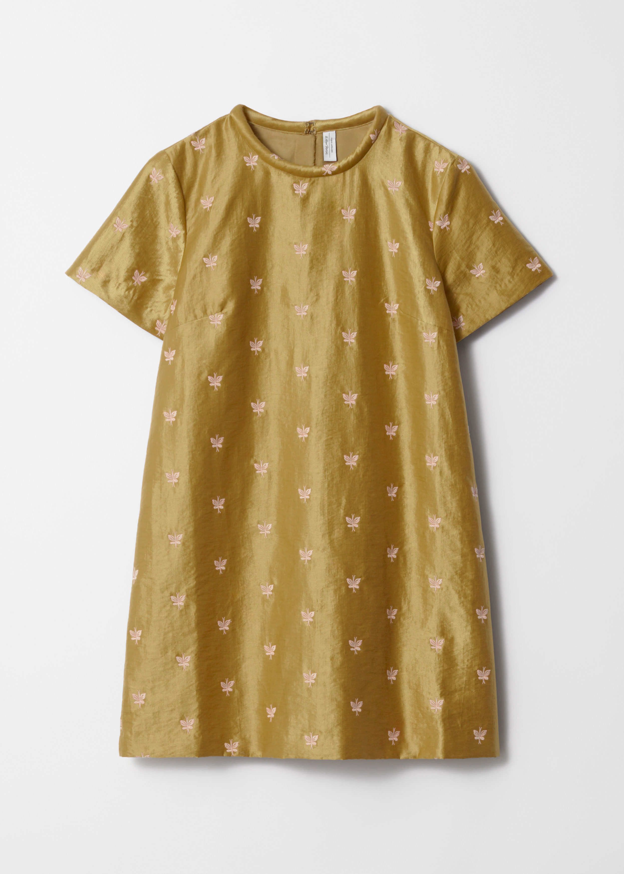 & Other Stories Shiny Jacquard Shift Dress | King's Cross & Other Stories Shiny Jacquard Shift Dress | King's Cross