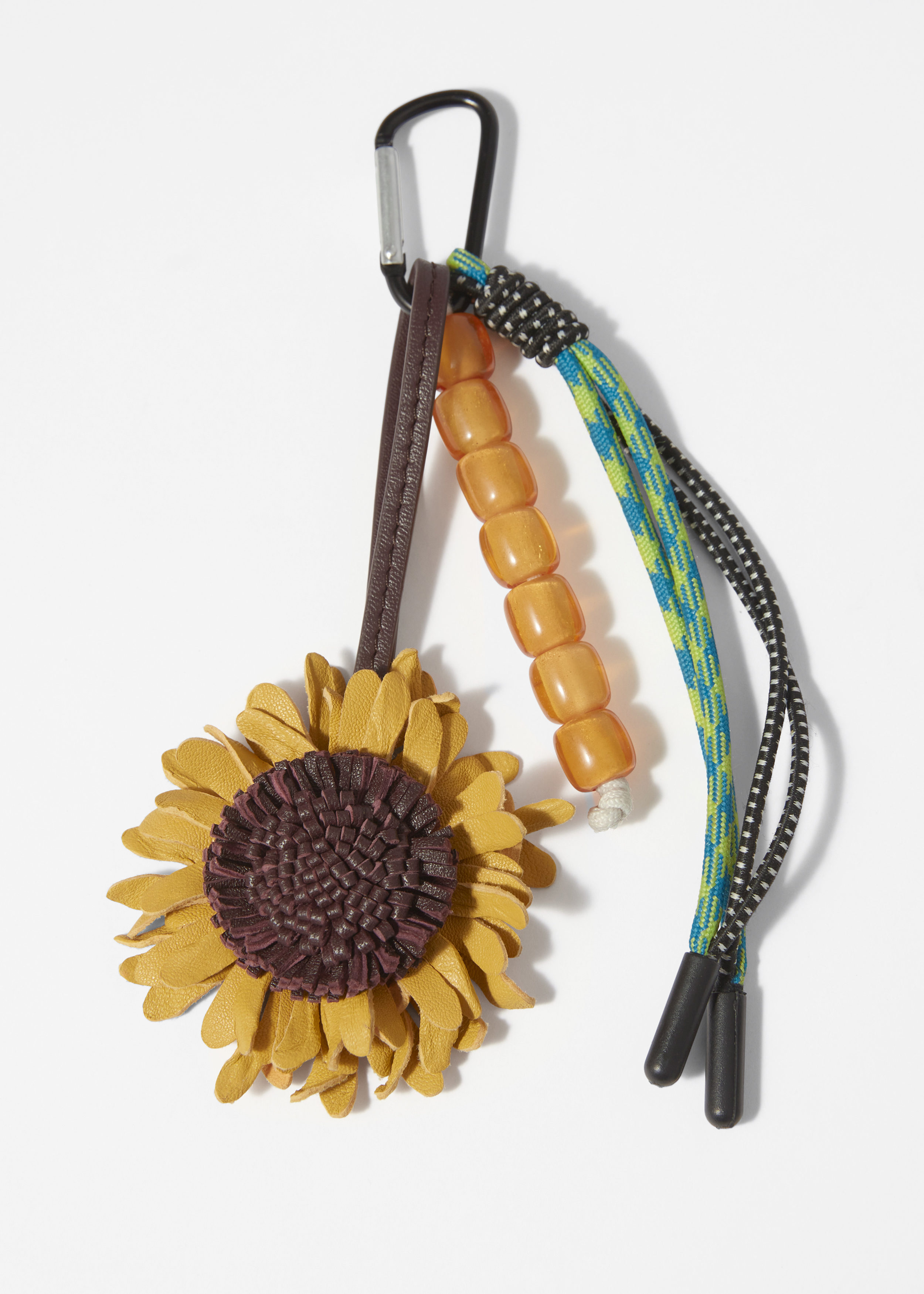 Sunflower-Themed Bag Charm
