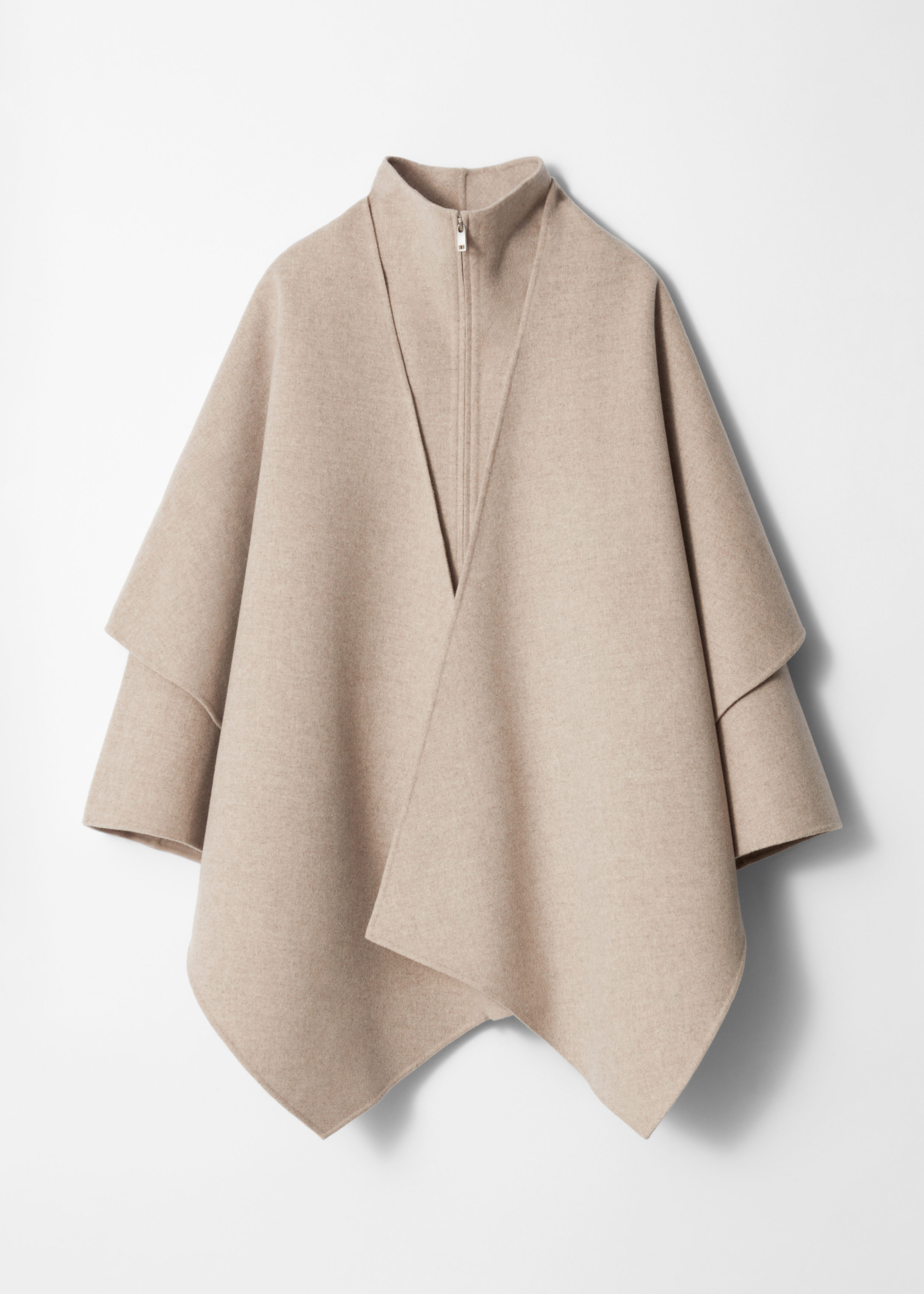 Cashmere Wool Wrap Cuyana Wrap Coat 100% Washable Wool Cape And