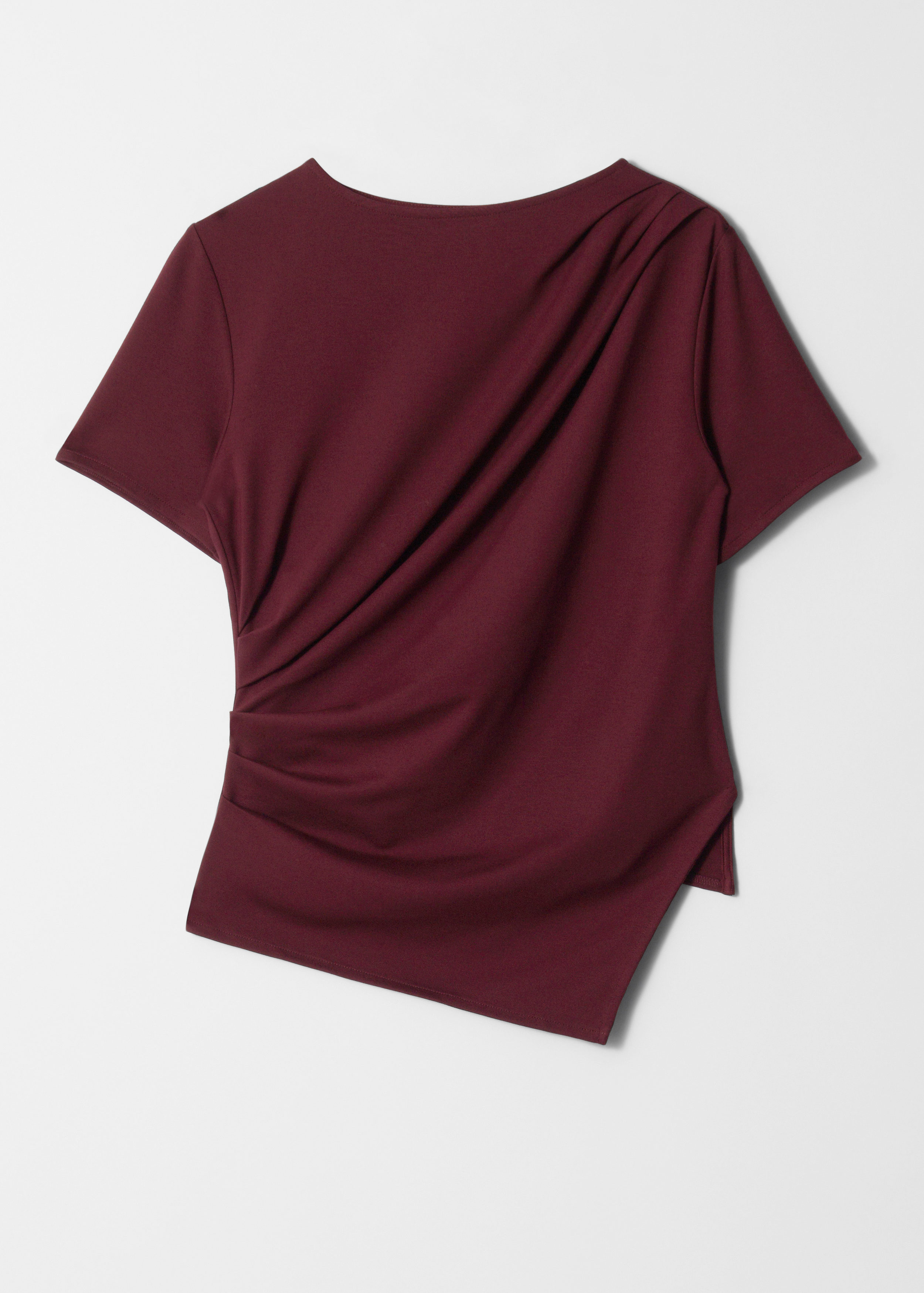 トップス ENFOLD 2025SS ASYMMETRY DRAPE T-SHIRT ENFOLD 2025SS ASYMMETRY DRAPE T-SHIRT - メルカリ