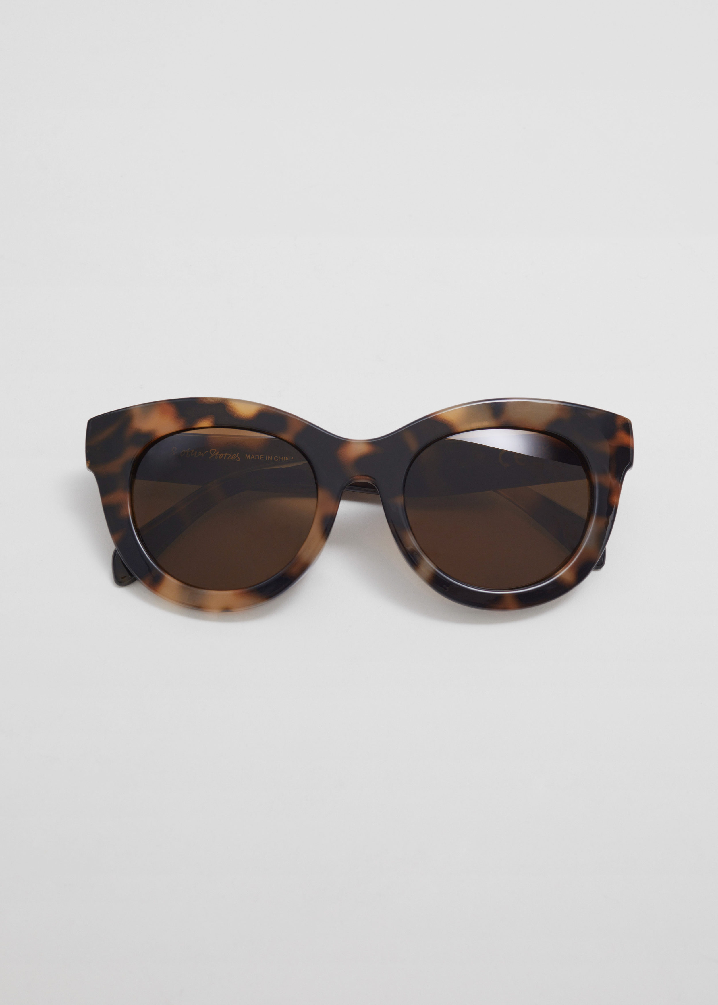 Black Squared Angular Sunglasses