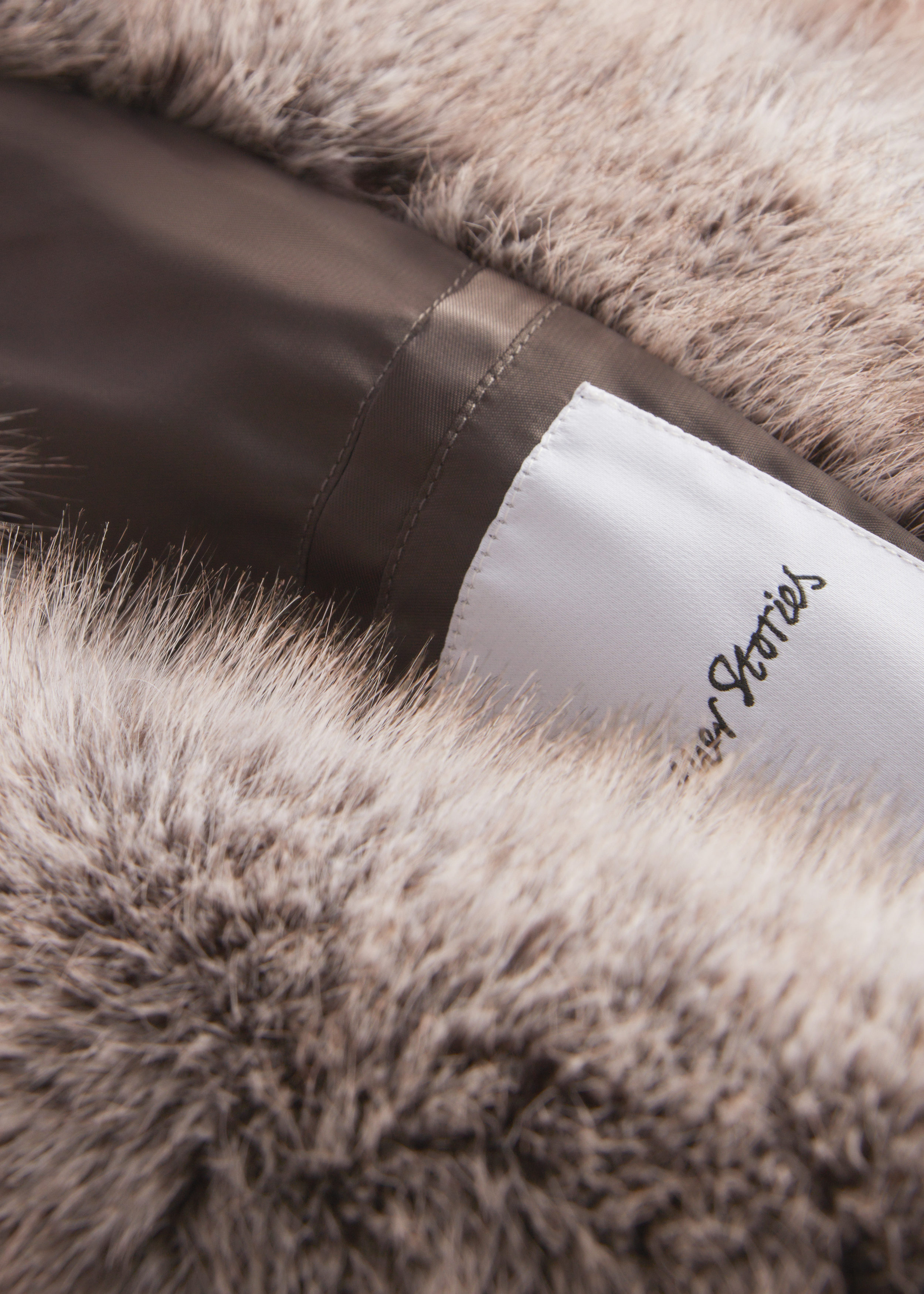 MAISON SPECIAL(メゾンスペシャル) - Curl Faux Fur Coat カール