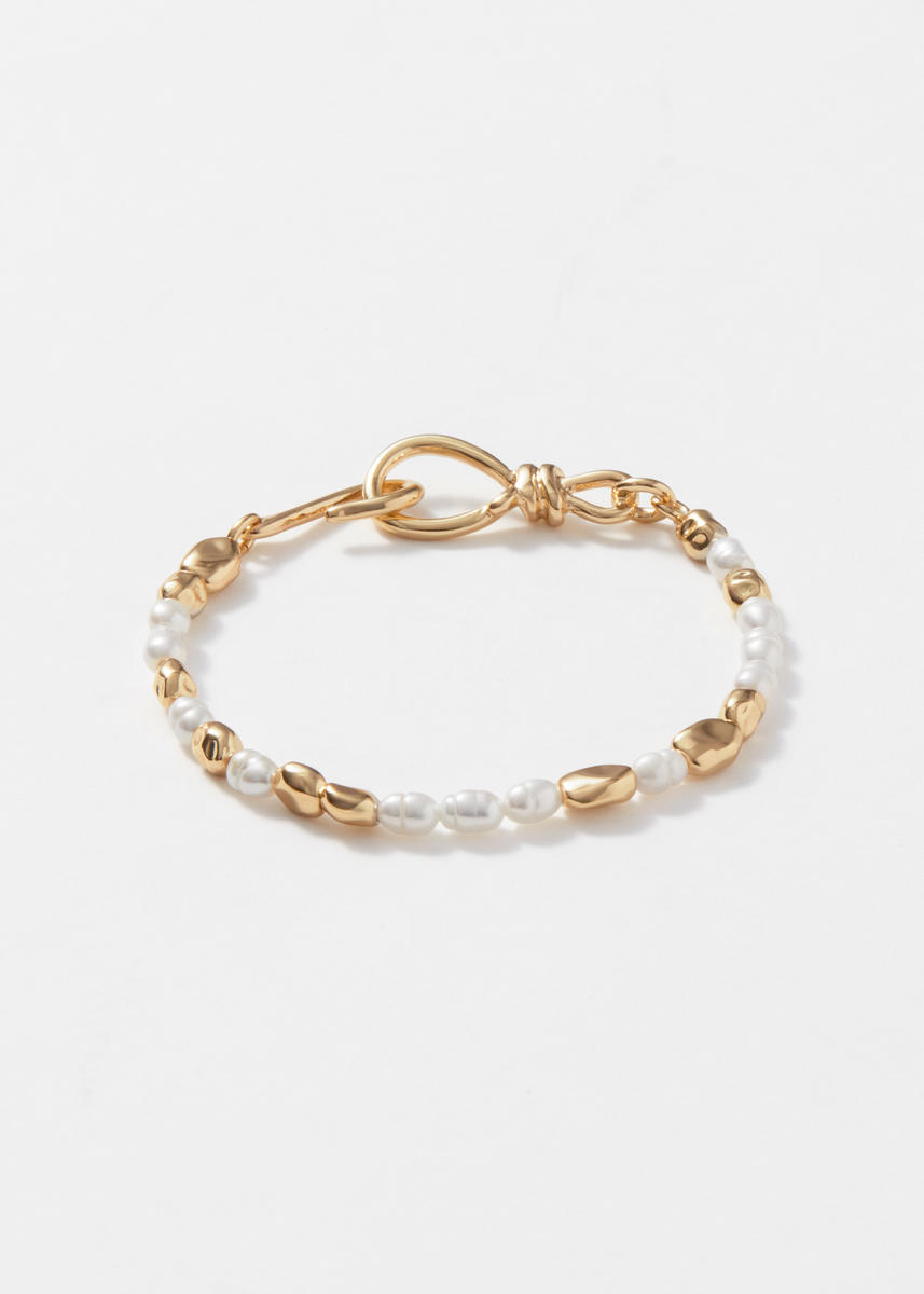& Other Stories Irregular Bead Bracelet