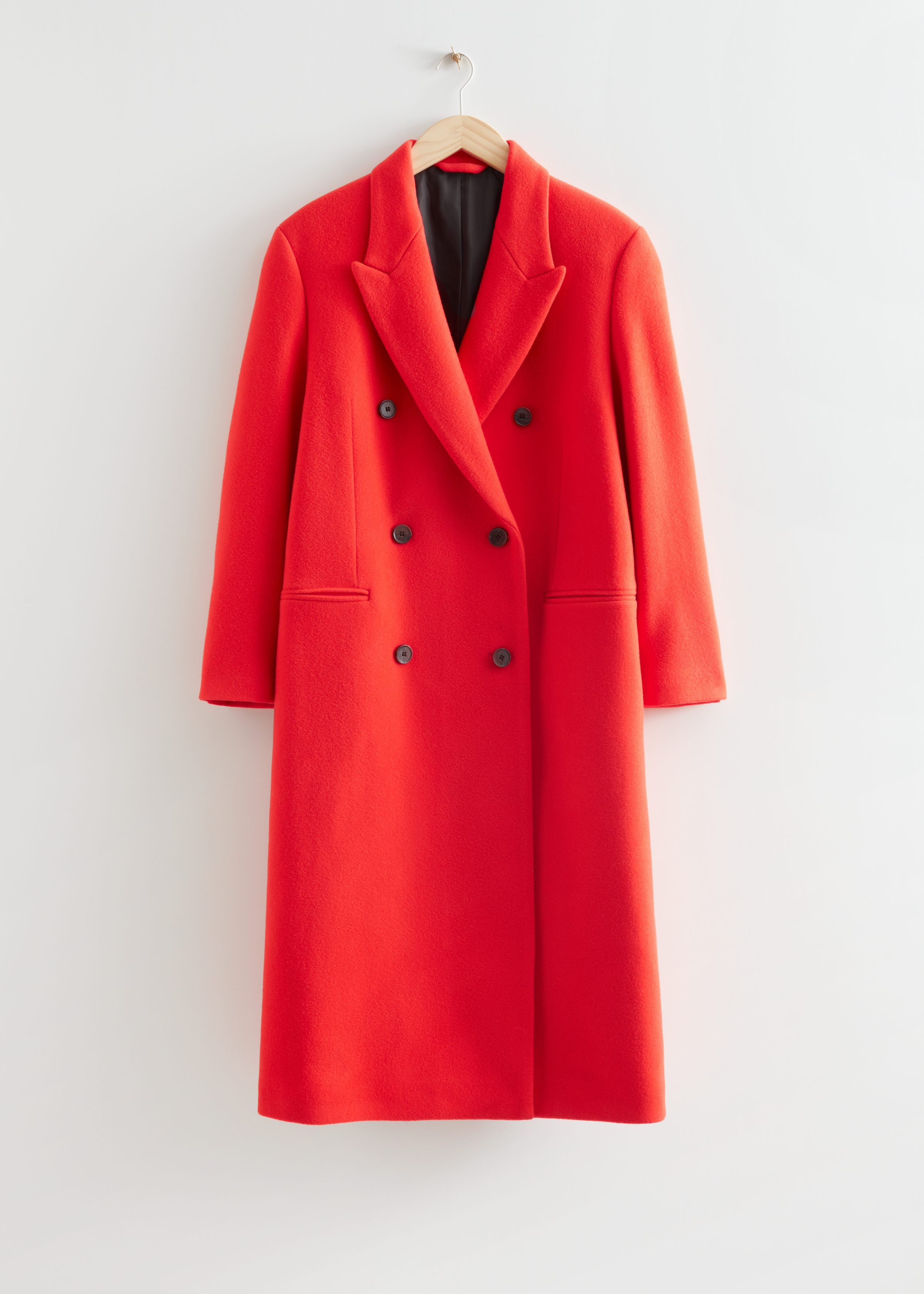 Zweireihiger Mantel Orange Coats Other Stories CH