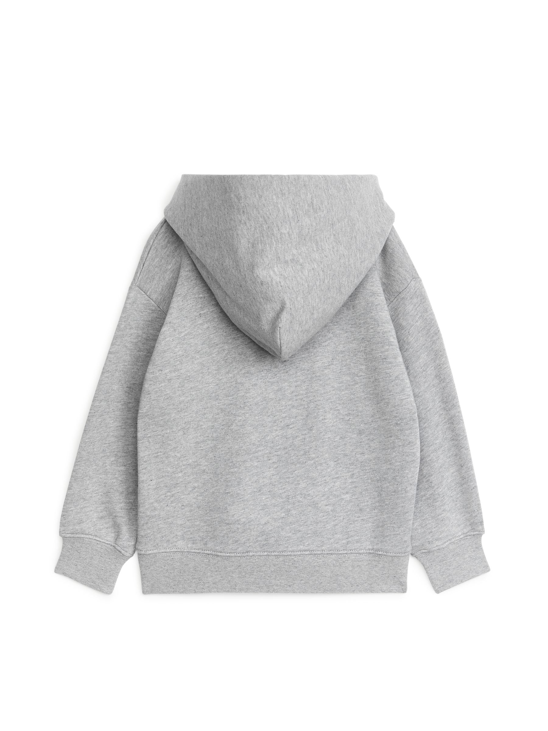 Sudadera con capucha bordada - Gris jaspeado - Corte holgado - Children - StillMedia/DescriptiveStillLife - 1