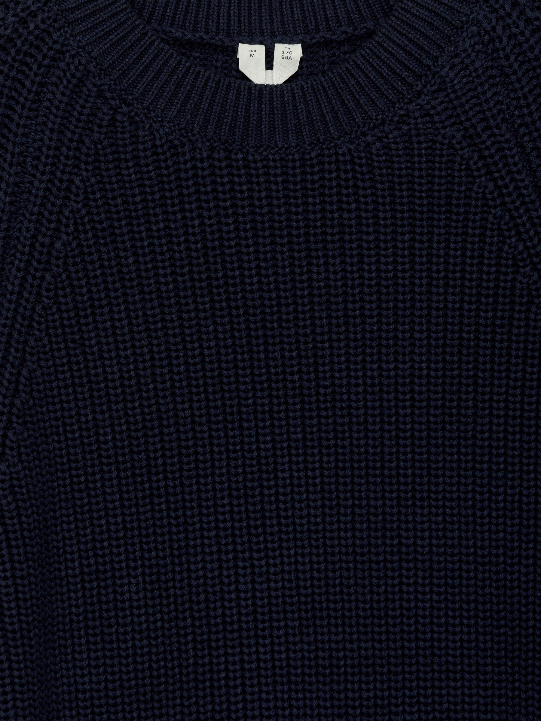 Jersey de algodón - Azul oscuro - Corte ajustado - Women - StillMedia/DescriptiveDetail - 1