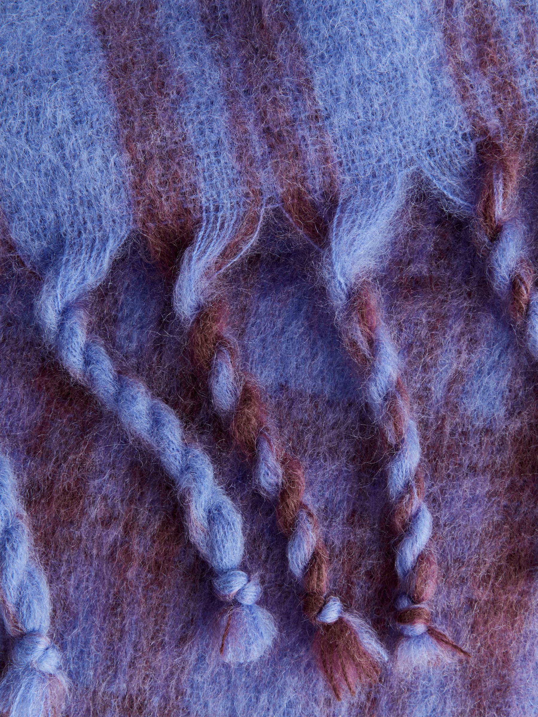 Écharpe en laine écossaise - Bleu - Femme - StillMedia/DescriptiveDetail - 1