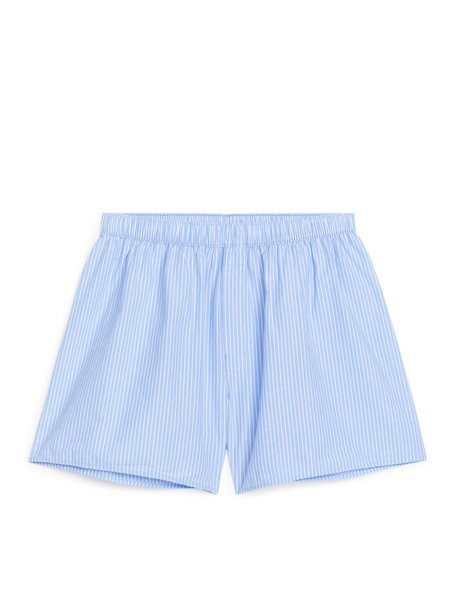 Gewebte Boxershorts, 2er-Set-#A6B8D1-12771