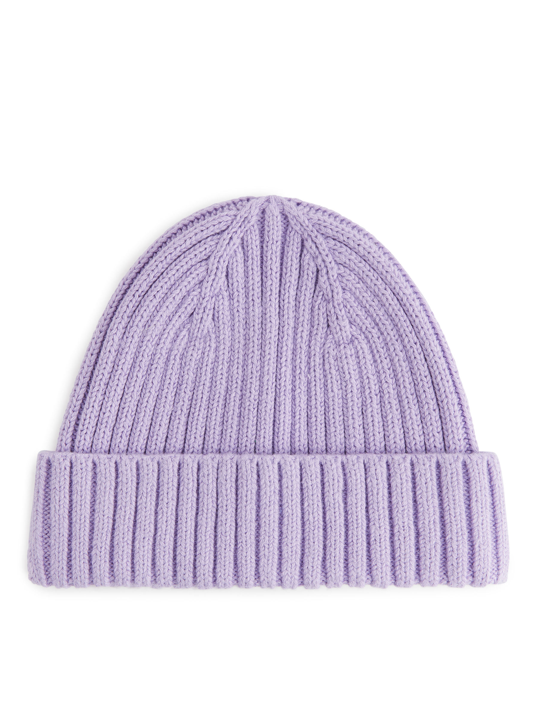Rib Knit Baby Beanie-#B4A0C9-9103