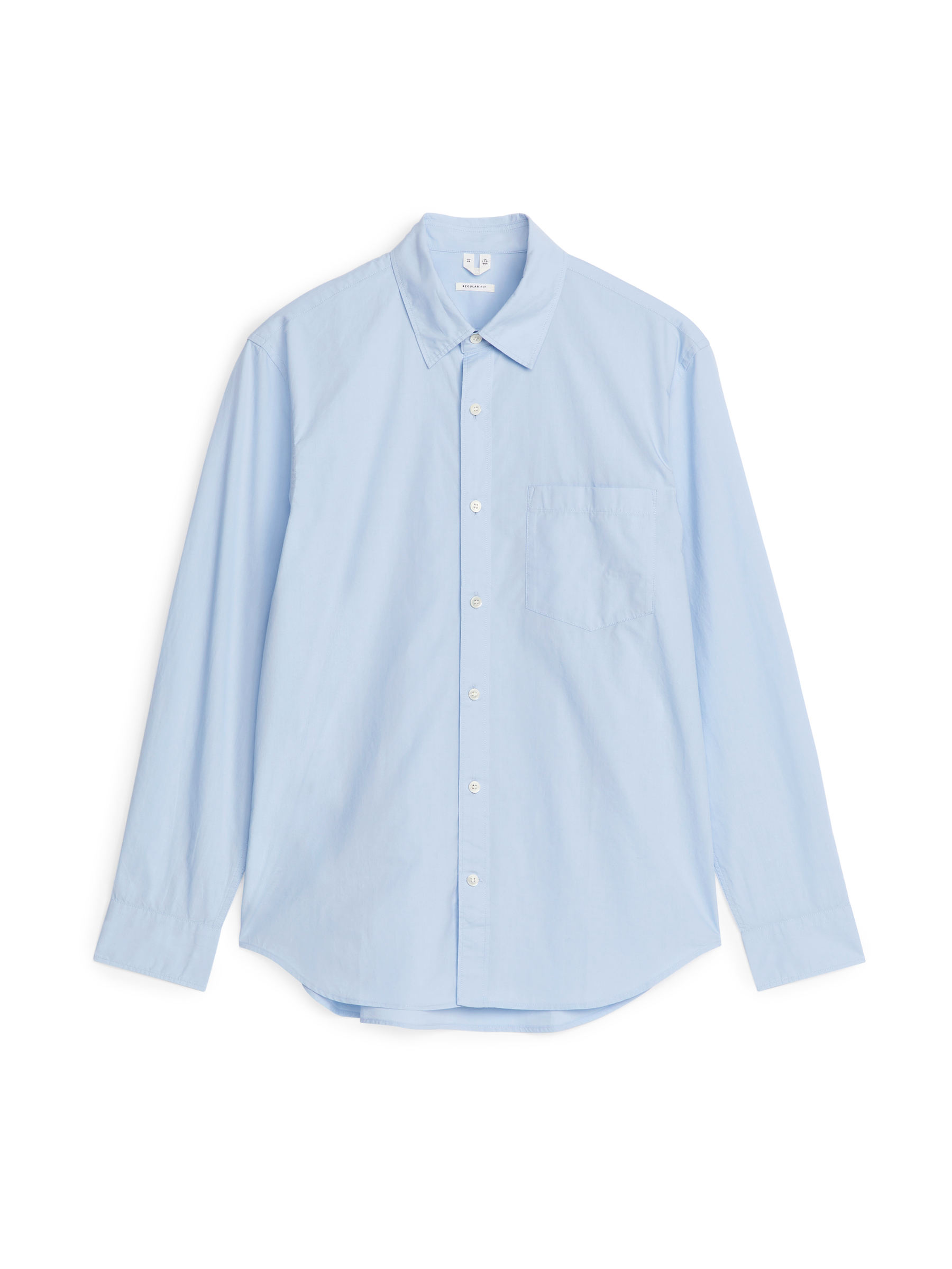 Washed Poplin Shirt - Light Blue - Regular fit - Men - StillMedia/DescriptiveStillLife - 2
